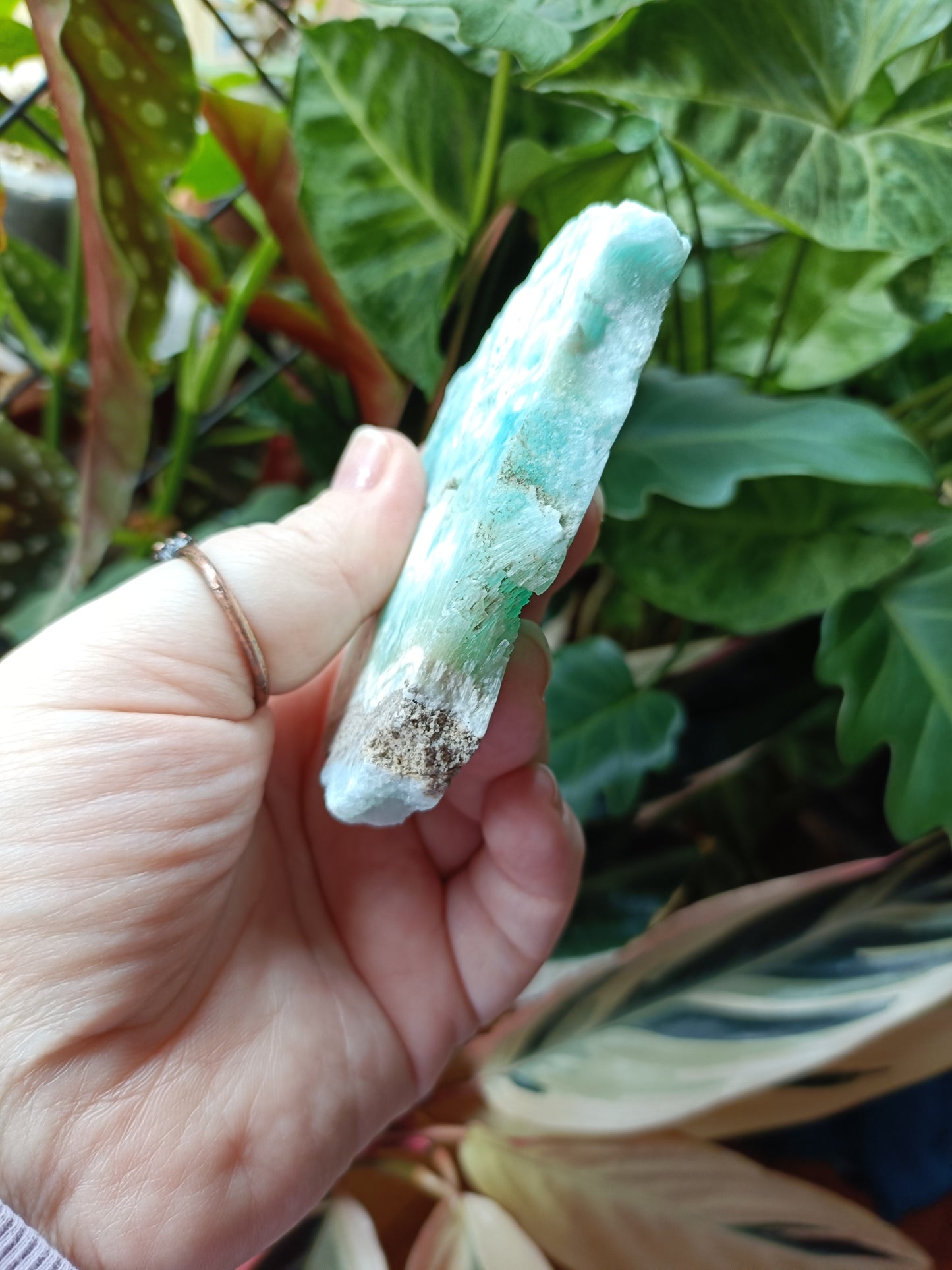 Blue Aragonite Slab - 130g