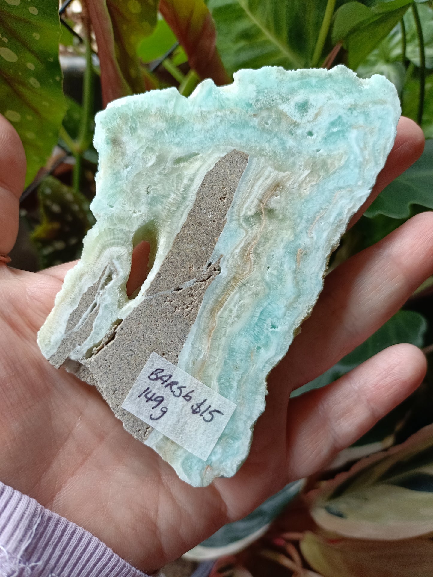Blue Aragonite Slab - 149g