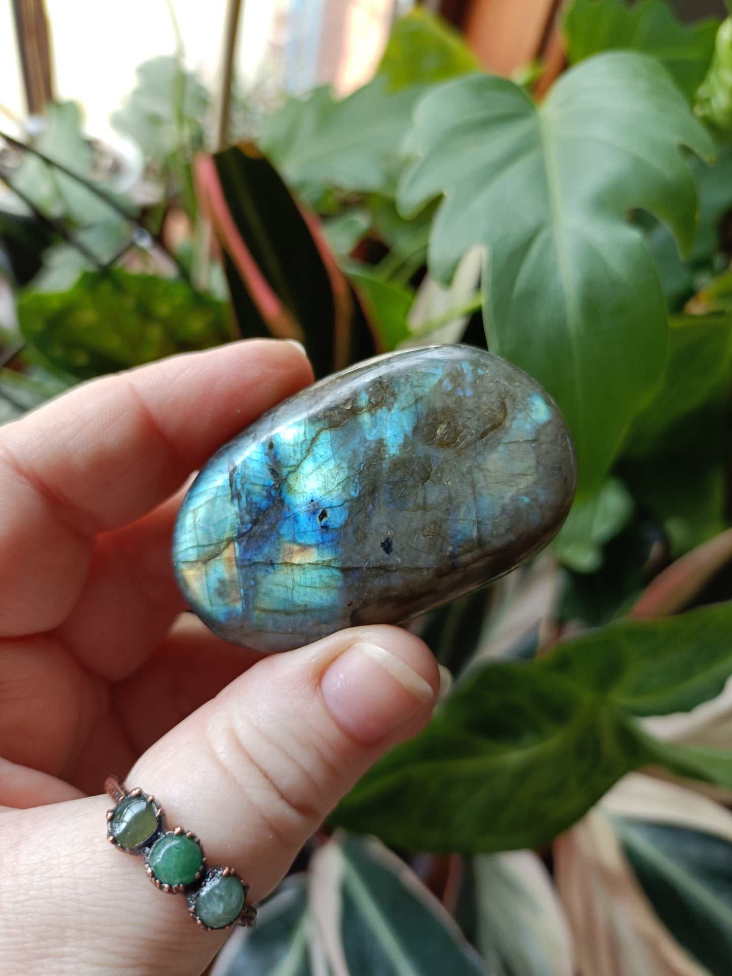 Labradorite Large Tumble Stone - 70-90g