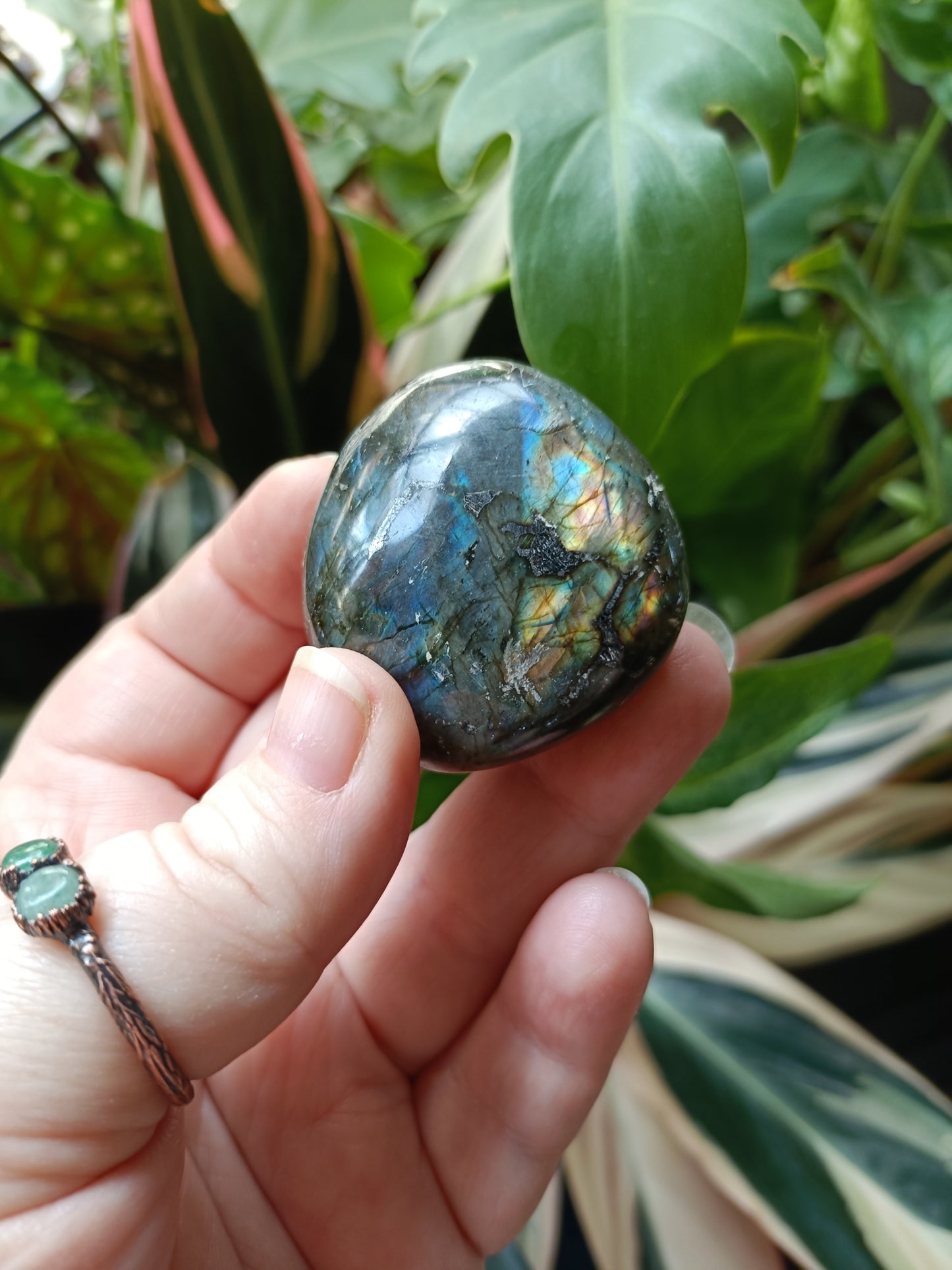 Labradorite Large Tumble Stone - 70-90g