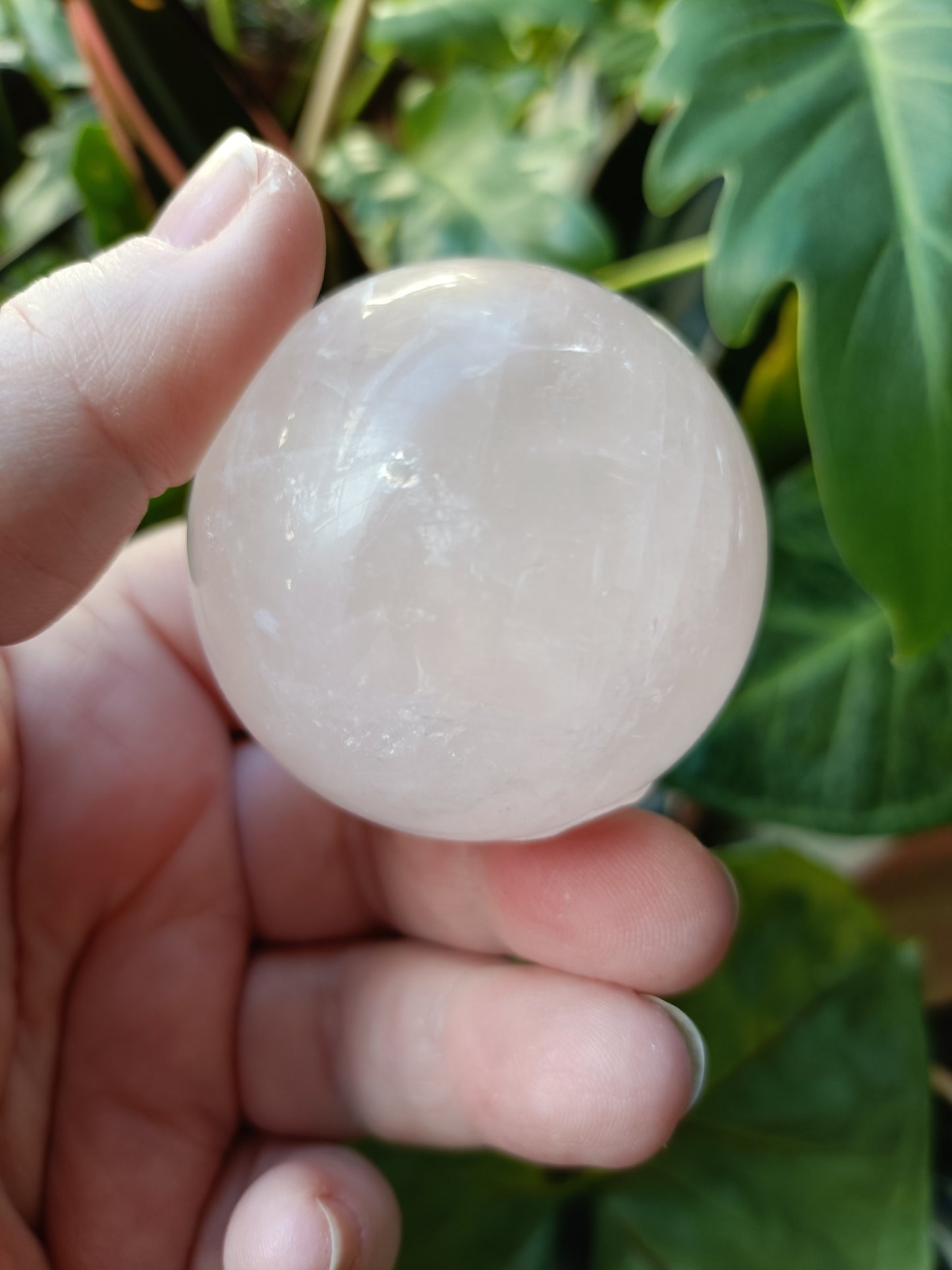 Rose Quartz Sphere - 188g