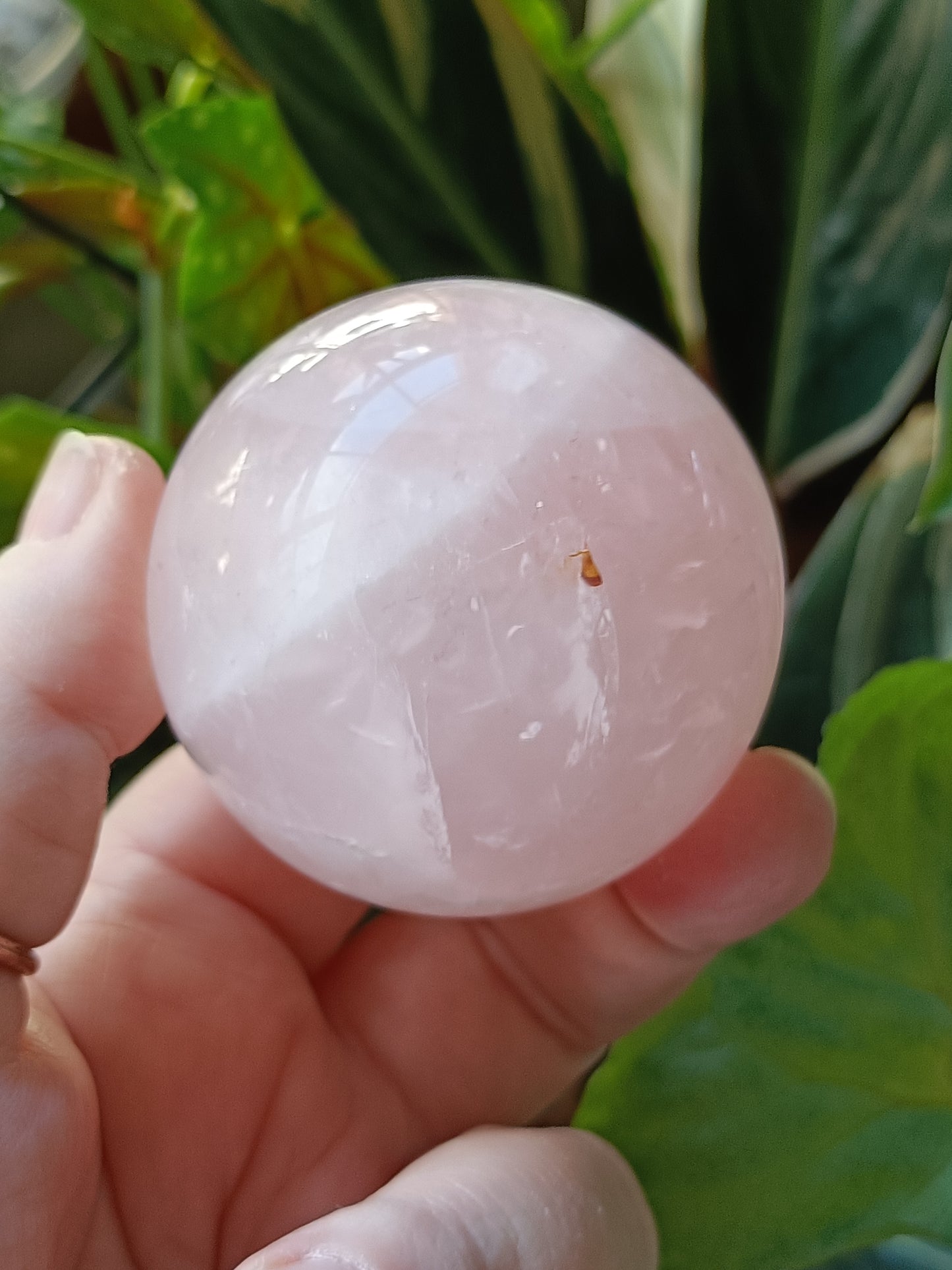 Rose Quartz Sphere - 244g