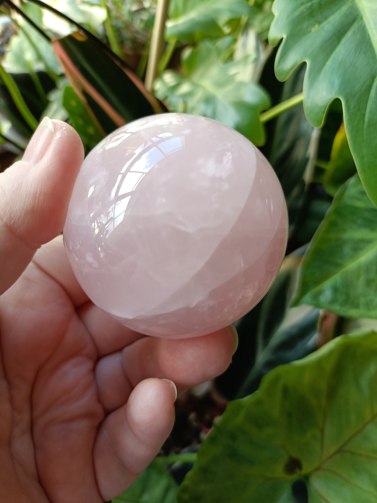 Rose Quartz Sphere - 261g
