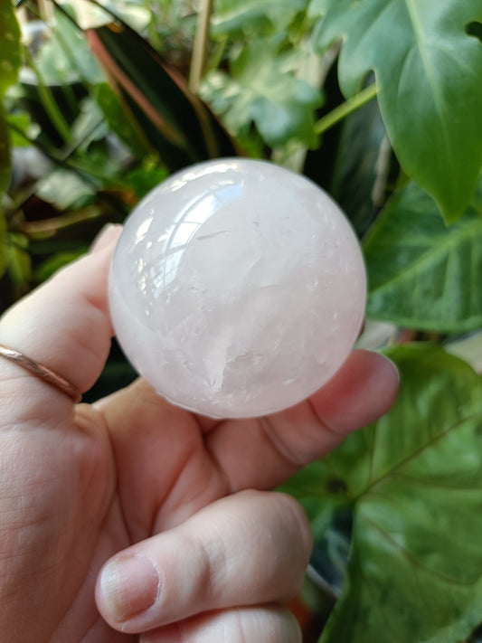Rose Quartz Sphere - 292g