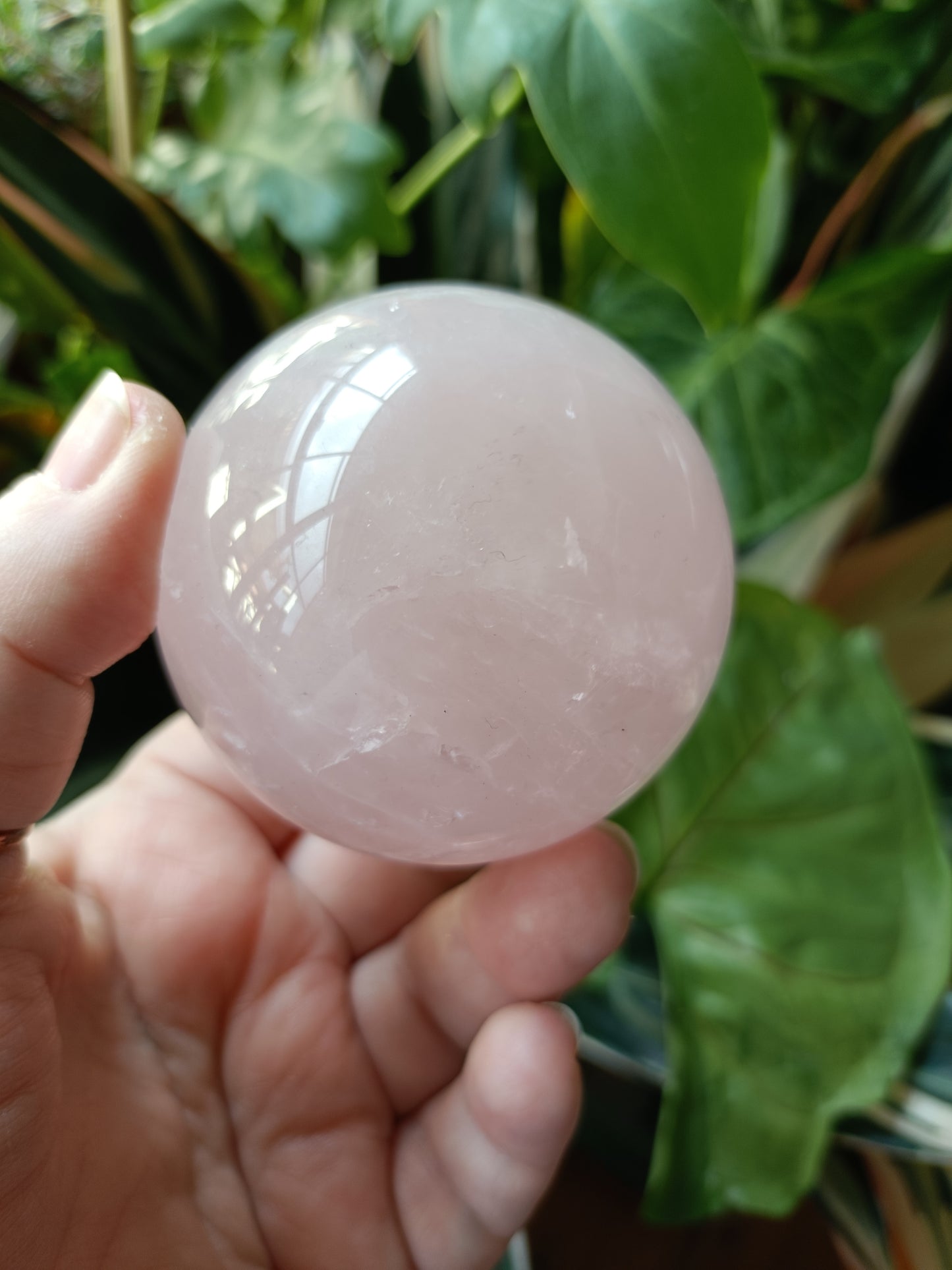 Rose Quartz Sphere - 347g