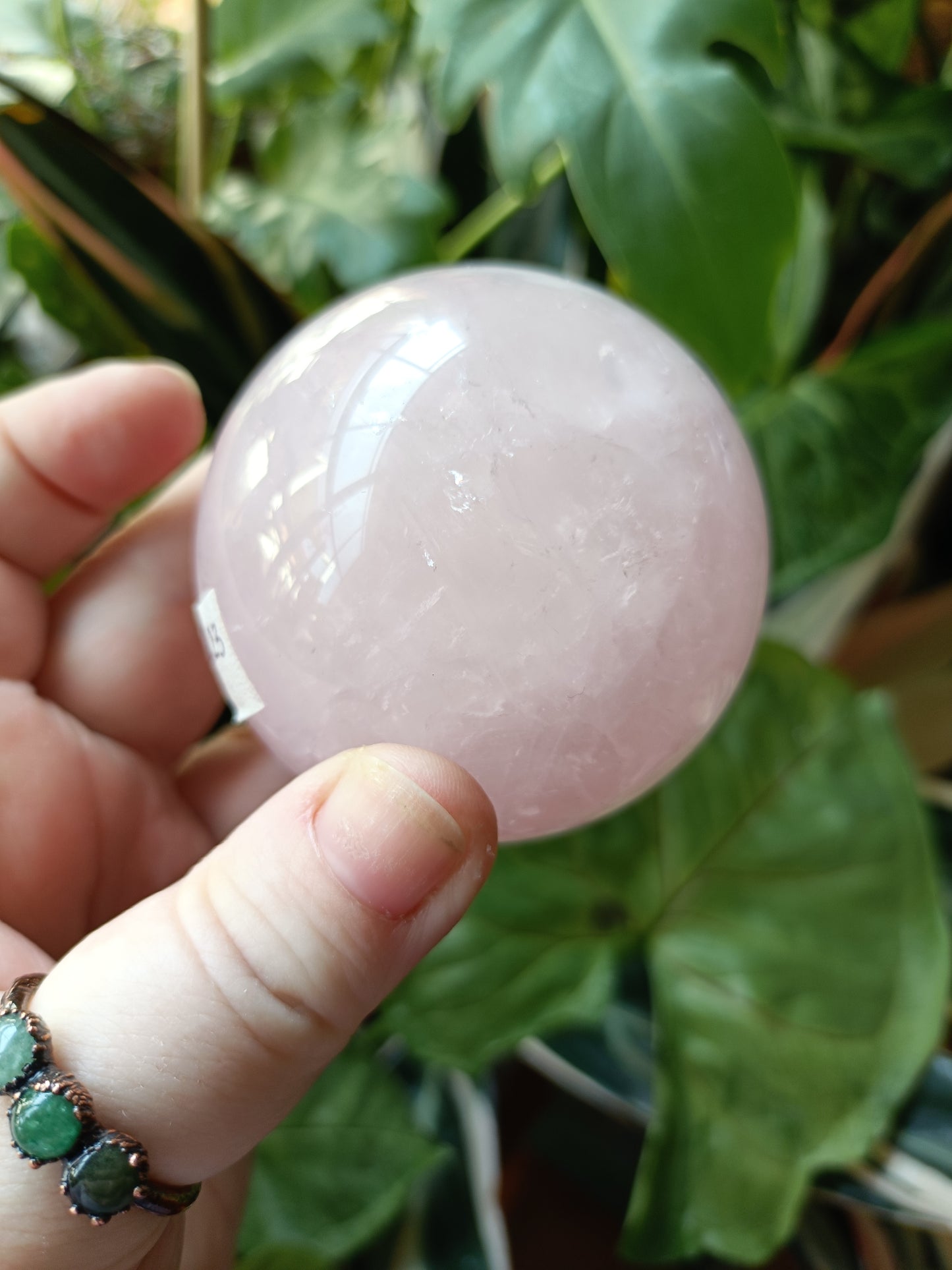 Rose Quartz Sphere - 347g
