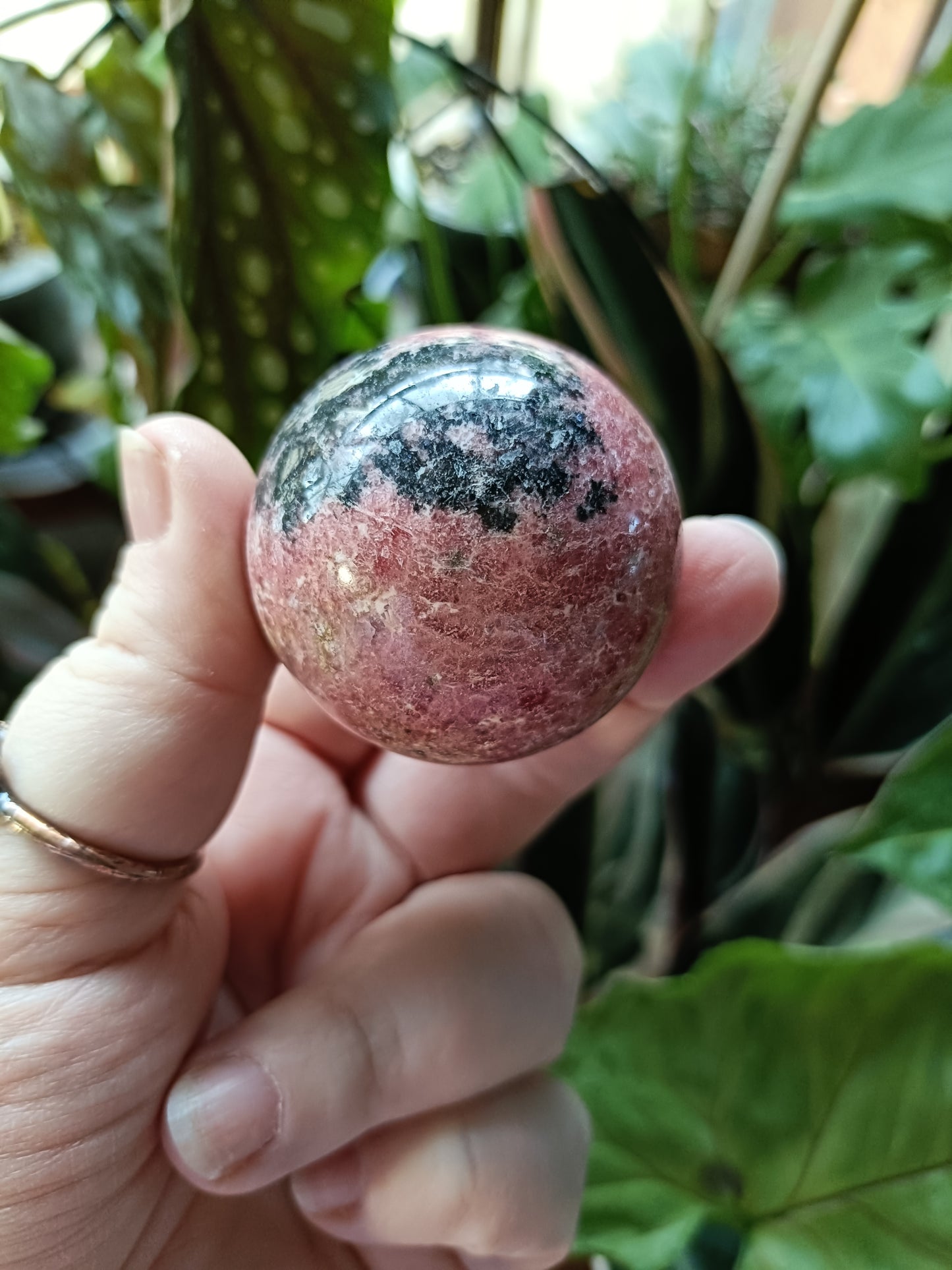 Rhodonite Sphere - 175g