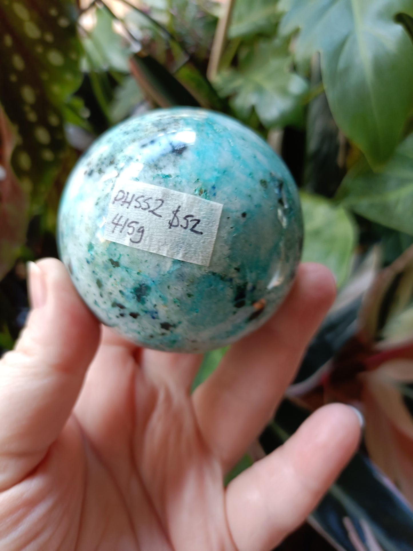 Fynchenite ' Phoenix Stone' Sphere - 415g