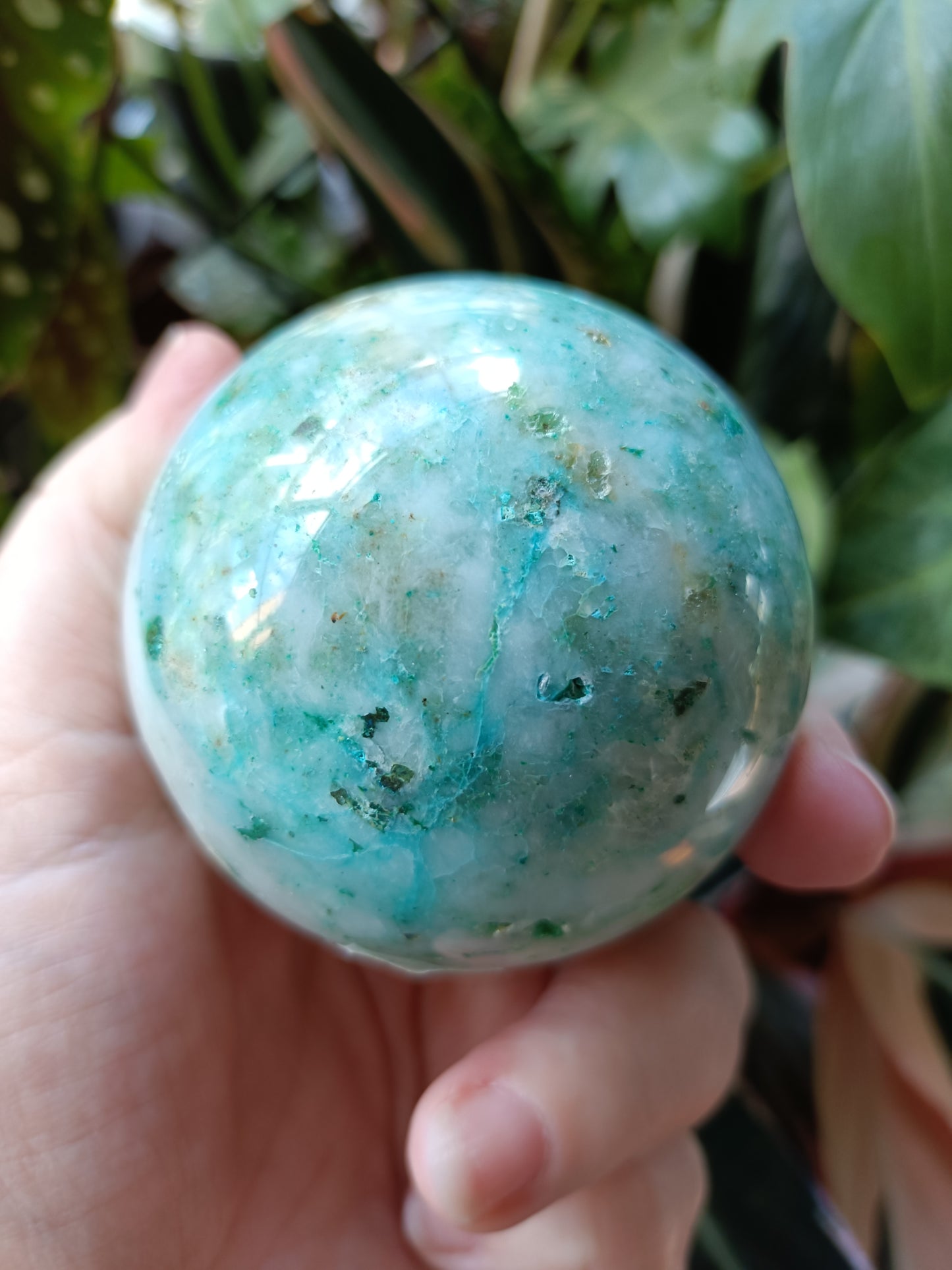Fynchenite ' Phoenix Stone' Sphere - 414g