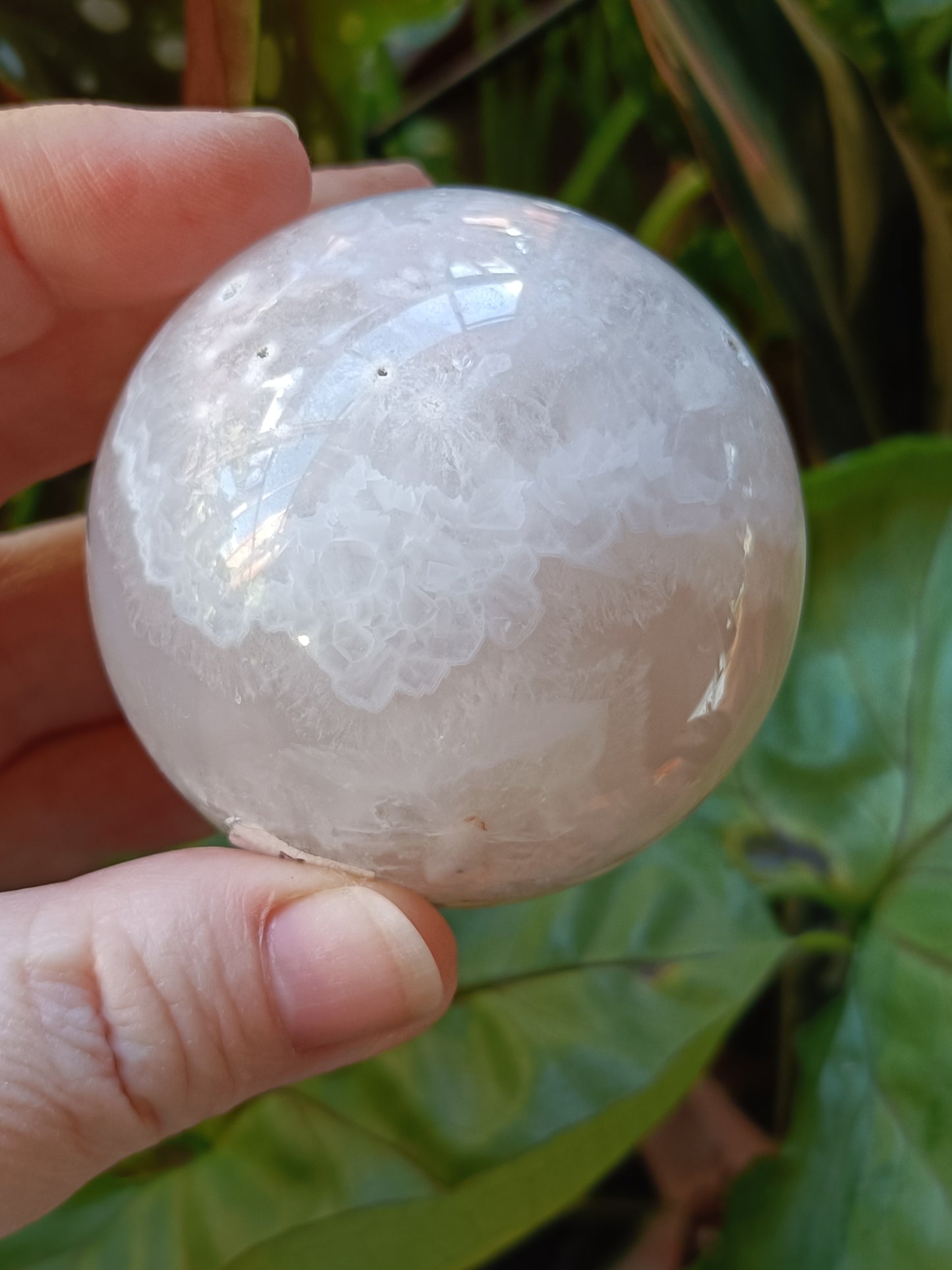 Pink Amethyst Sphere - 262g