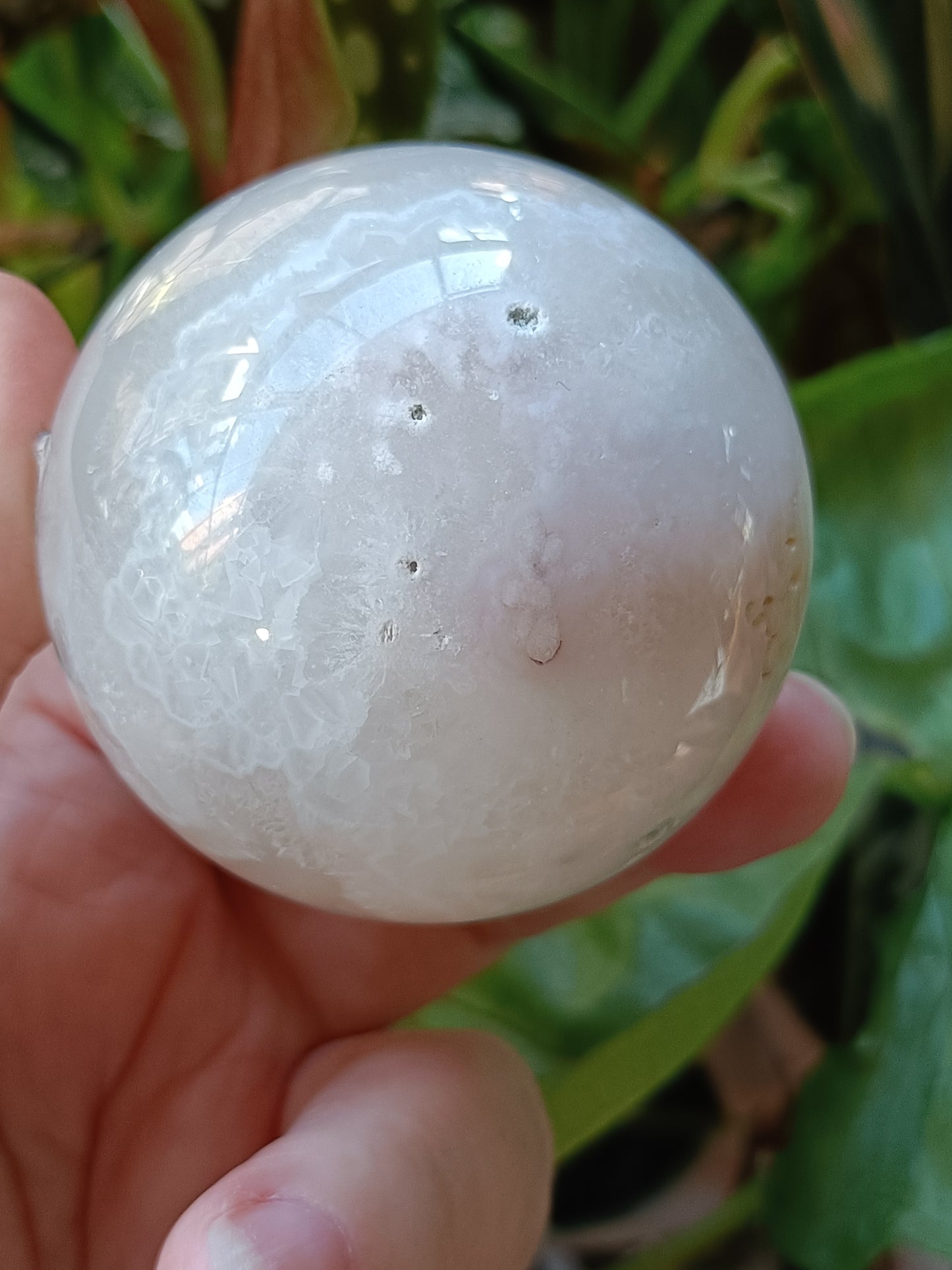Pink Amethyst Sphere - 262g