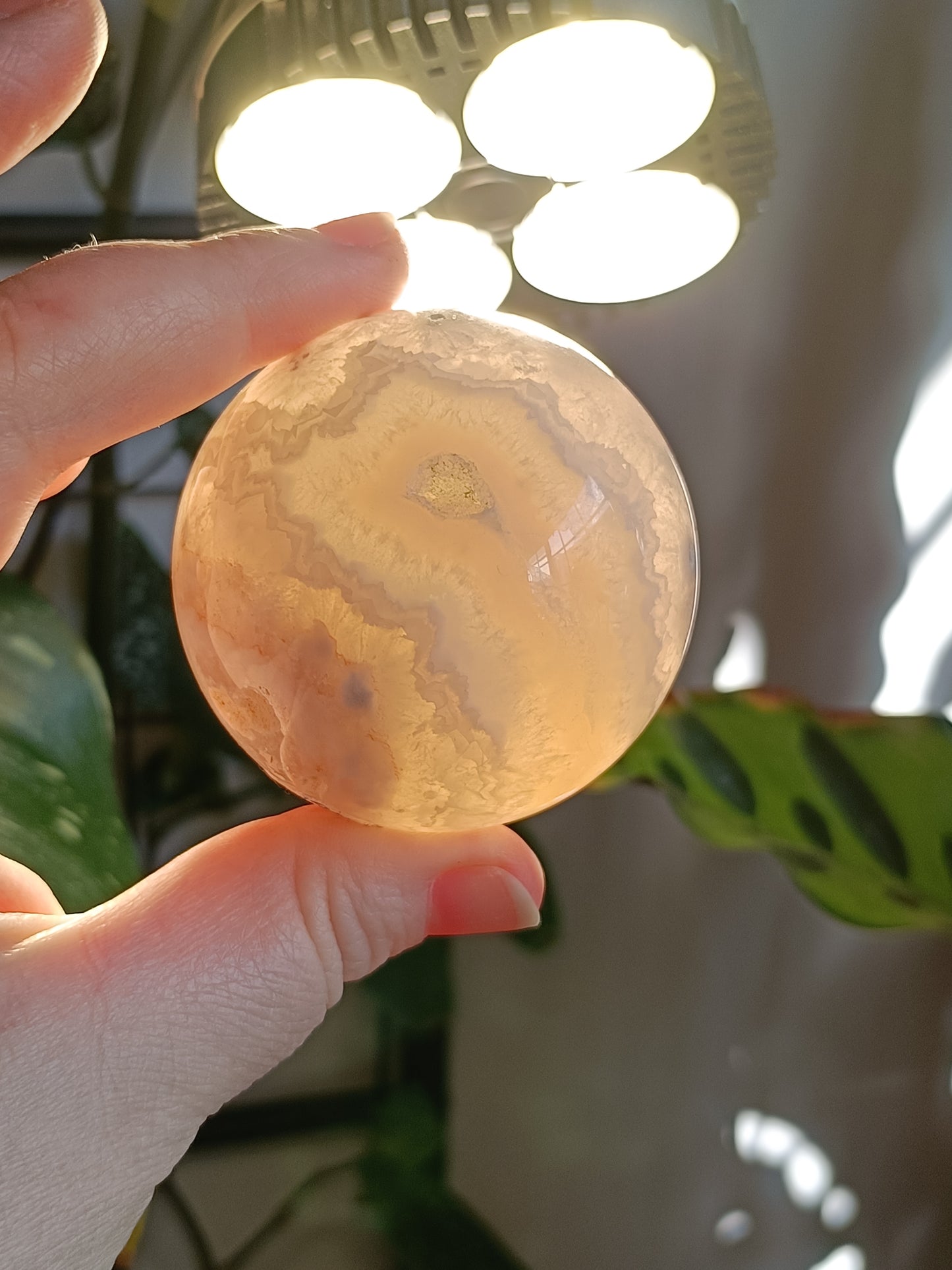 Pink Amethyst Sphere - 262g