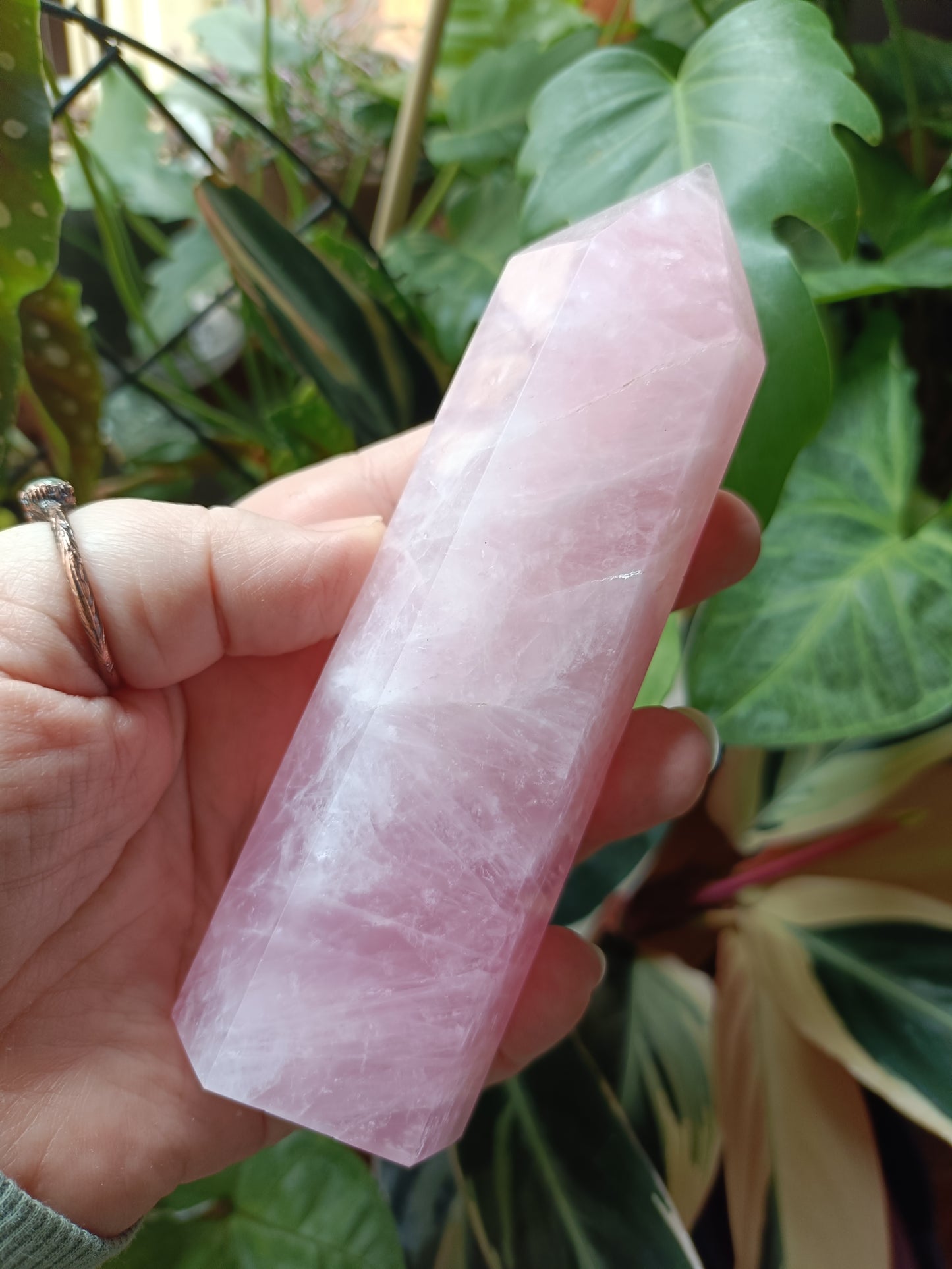 Rose Quartz Tower - 360g