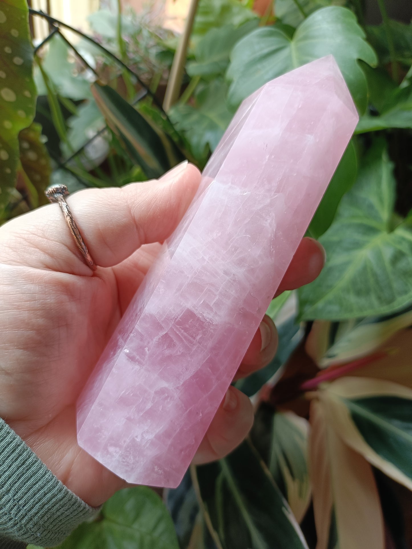Rose Quartz Tower - 360g