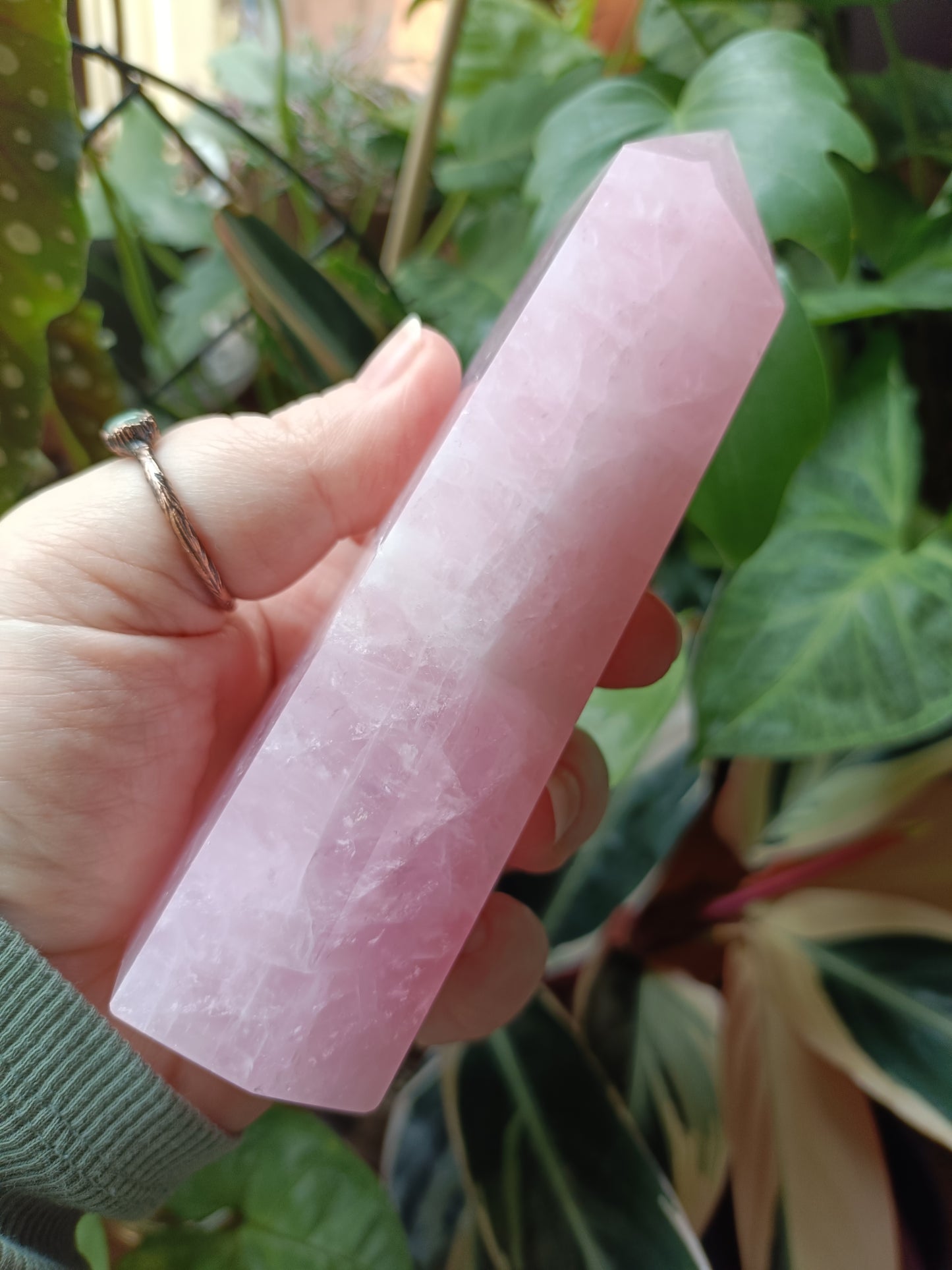 Rose Quartz Tower - 360g