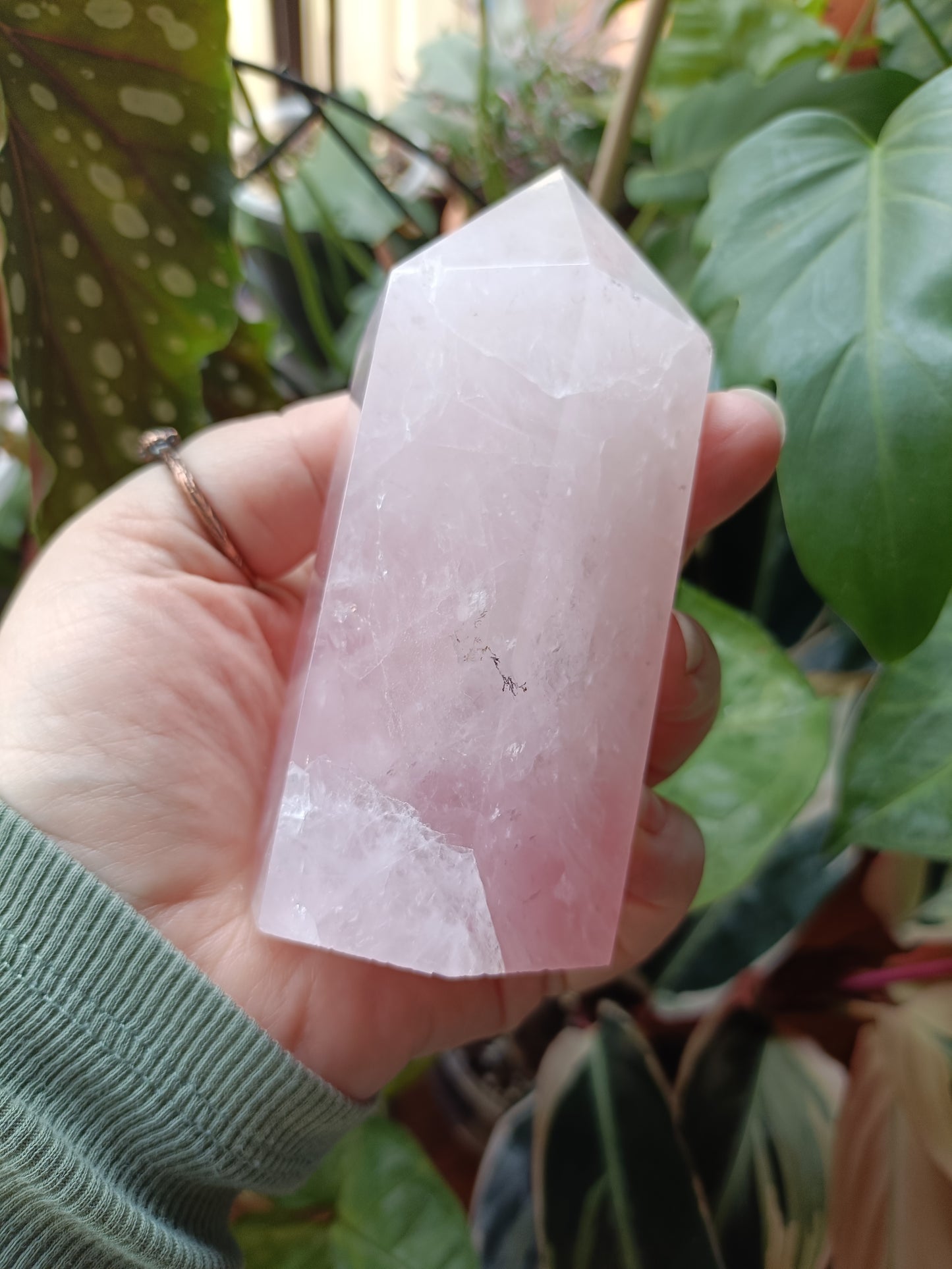 Rose Quartz Tower - 539g