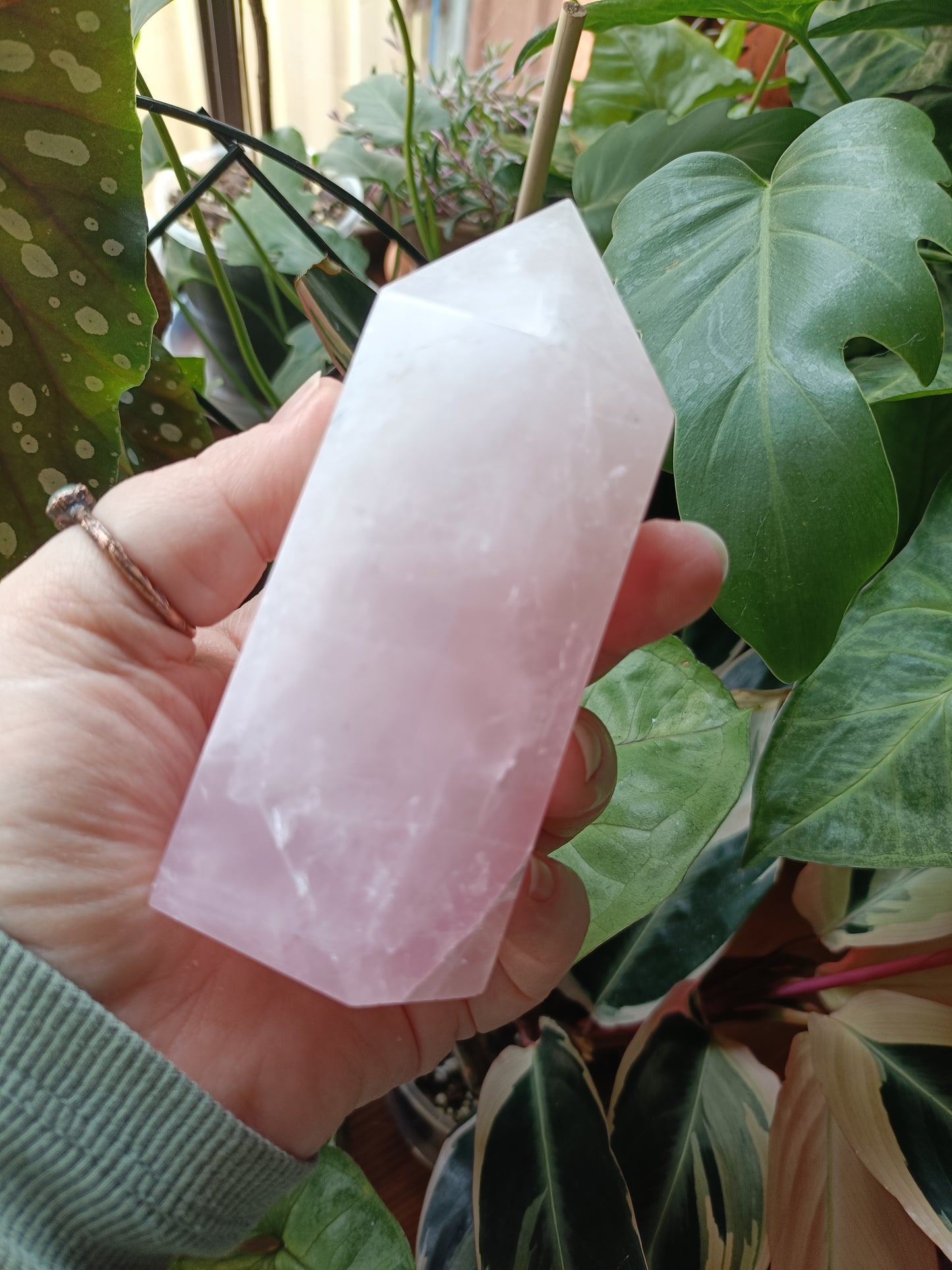 Rose Quartz Tower - 539g