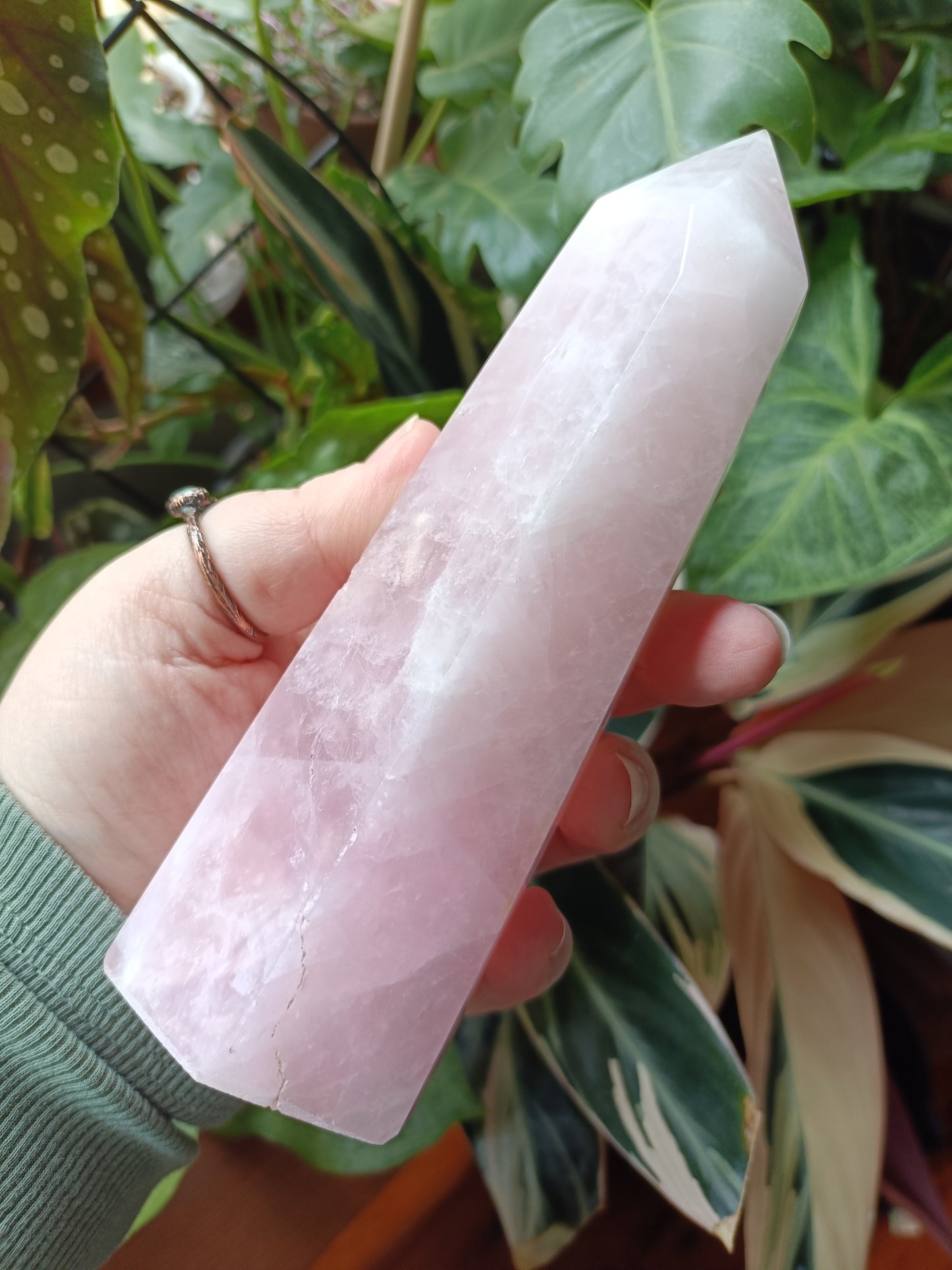 Rose Quartz Tower - 573g