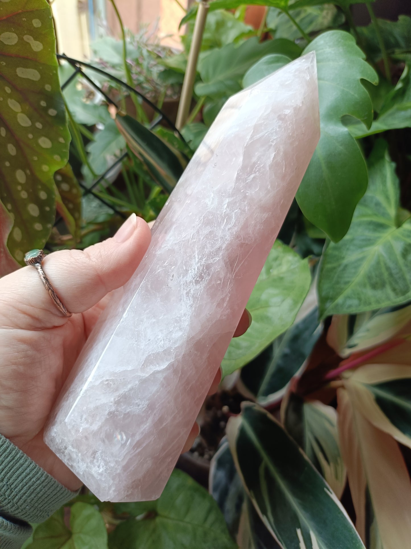 Rose Quartz Tower - 657g