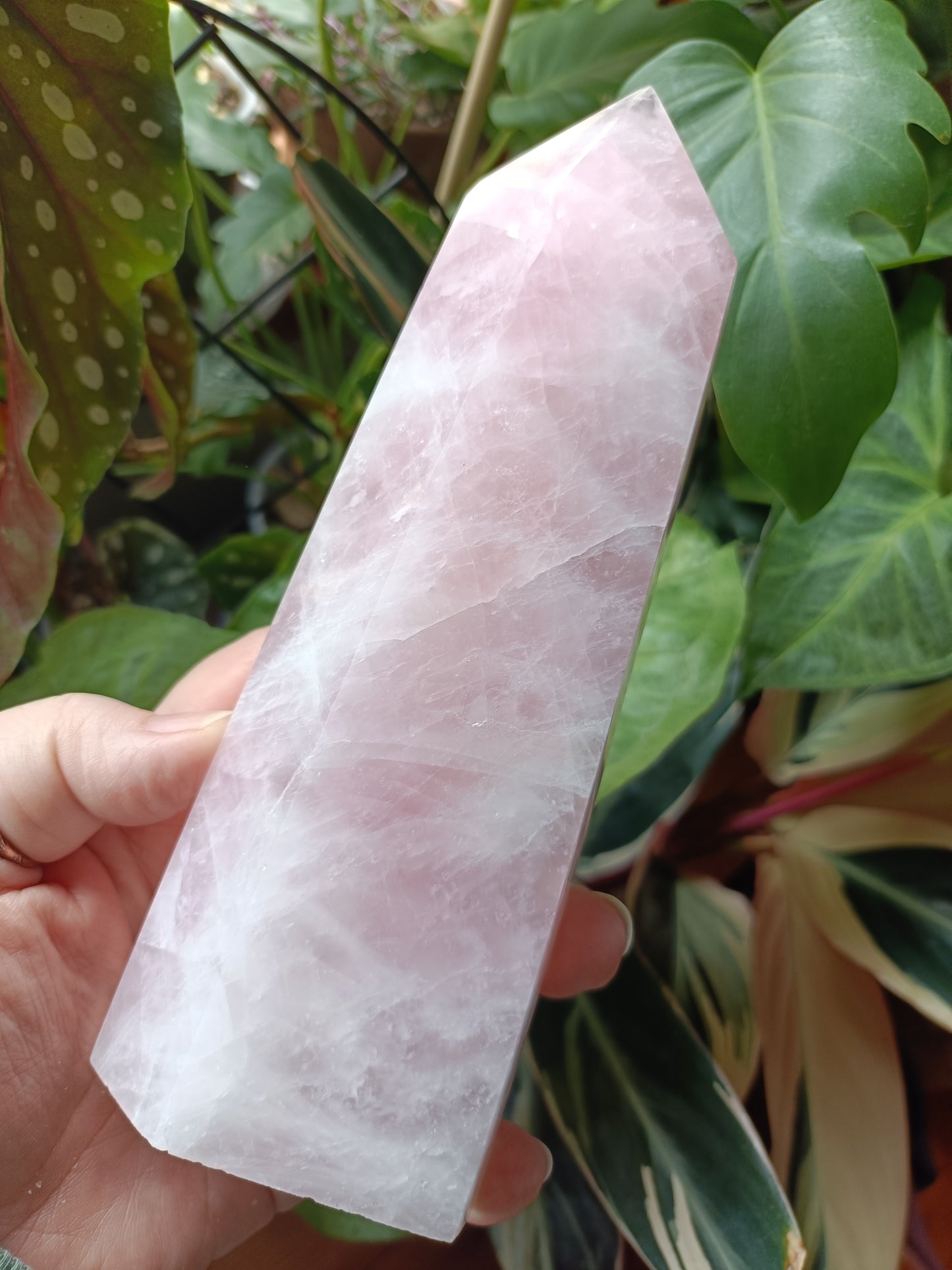 Rose Quartz Tower - 748g