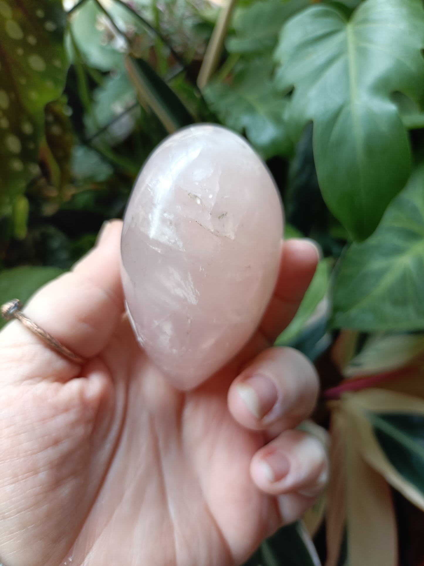 Rose Quartz Puffy Heart - 368g