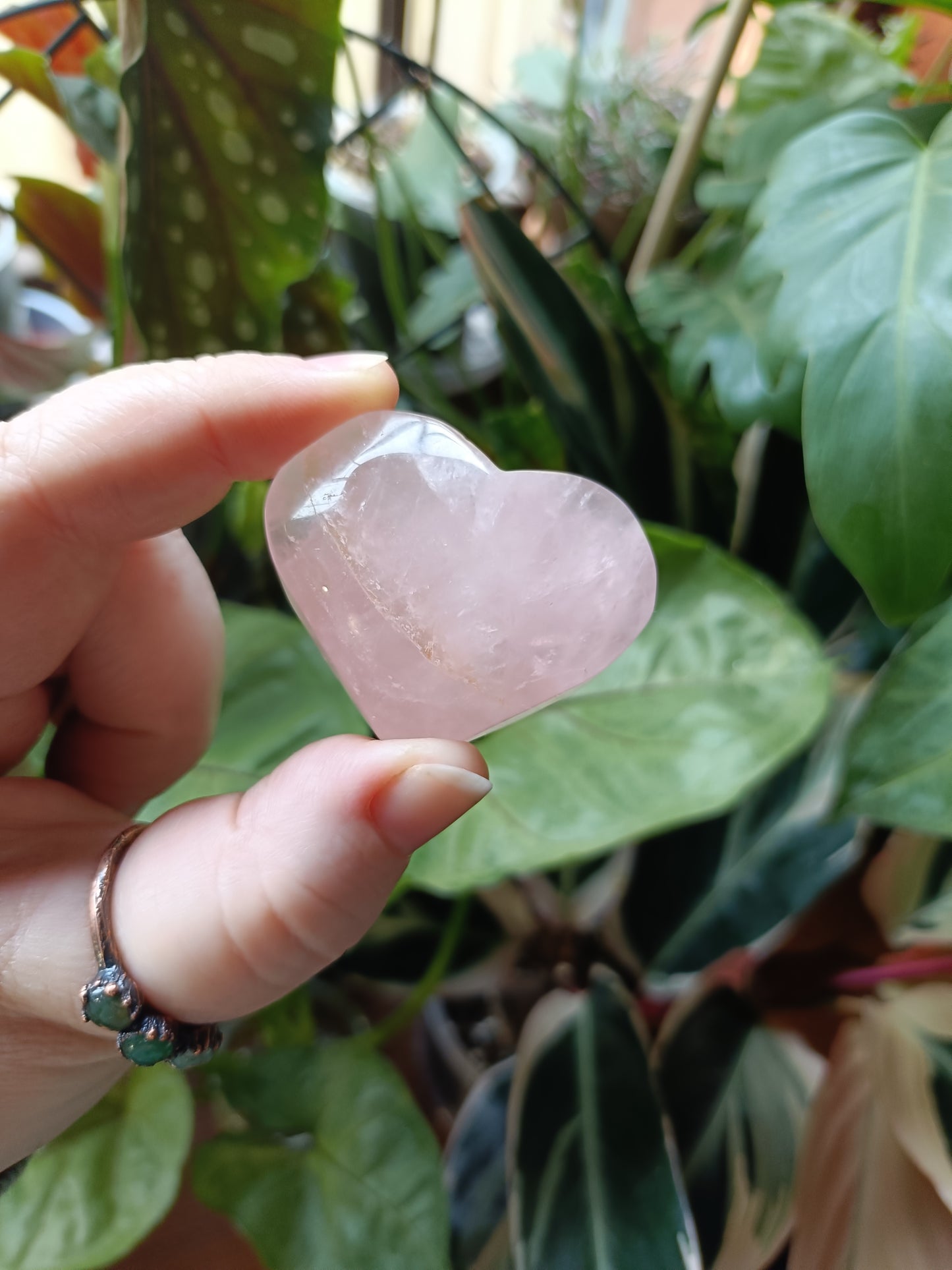 Rose Quartz Heart - 53g