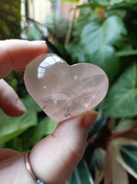 Rose Quartz Heart - 62g