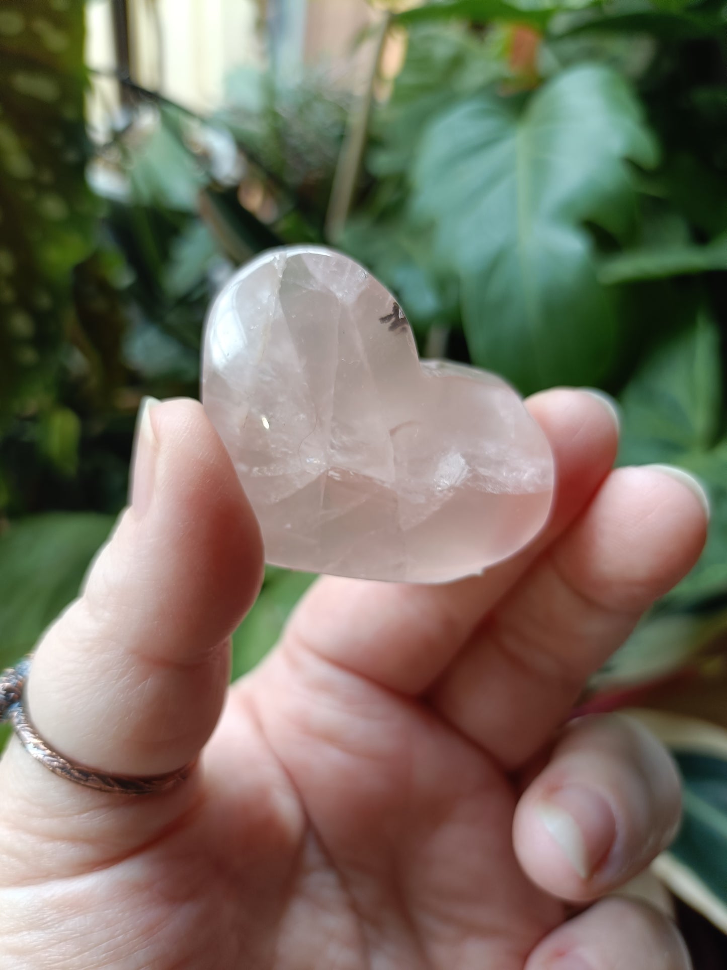 Rose Quartz Heart - 62g