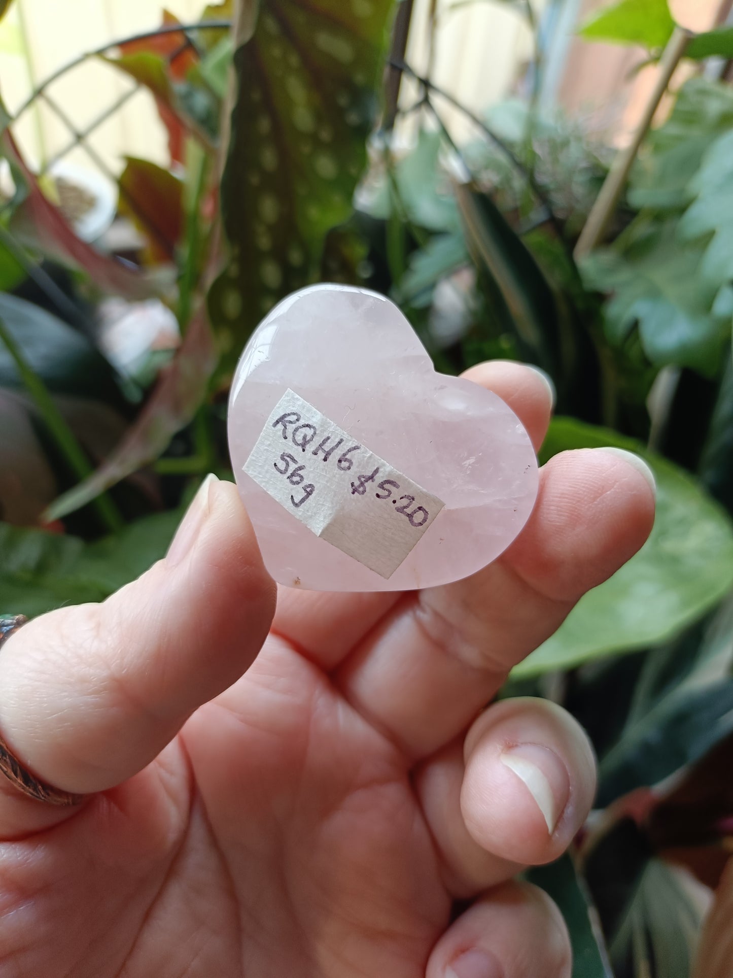 Rose Quartz Heart - 56g