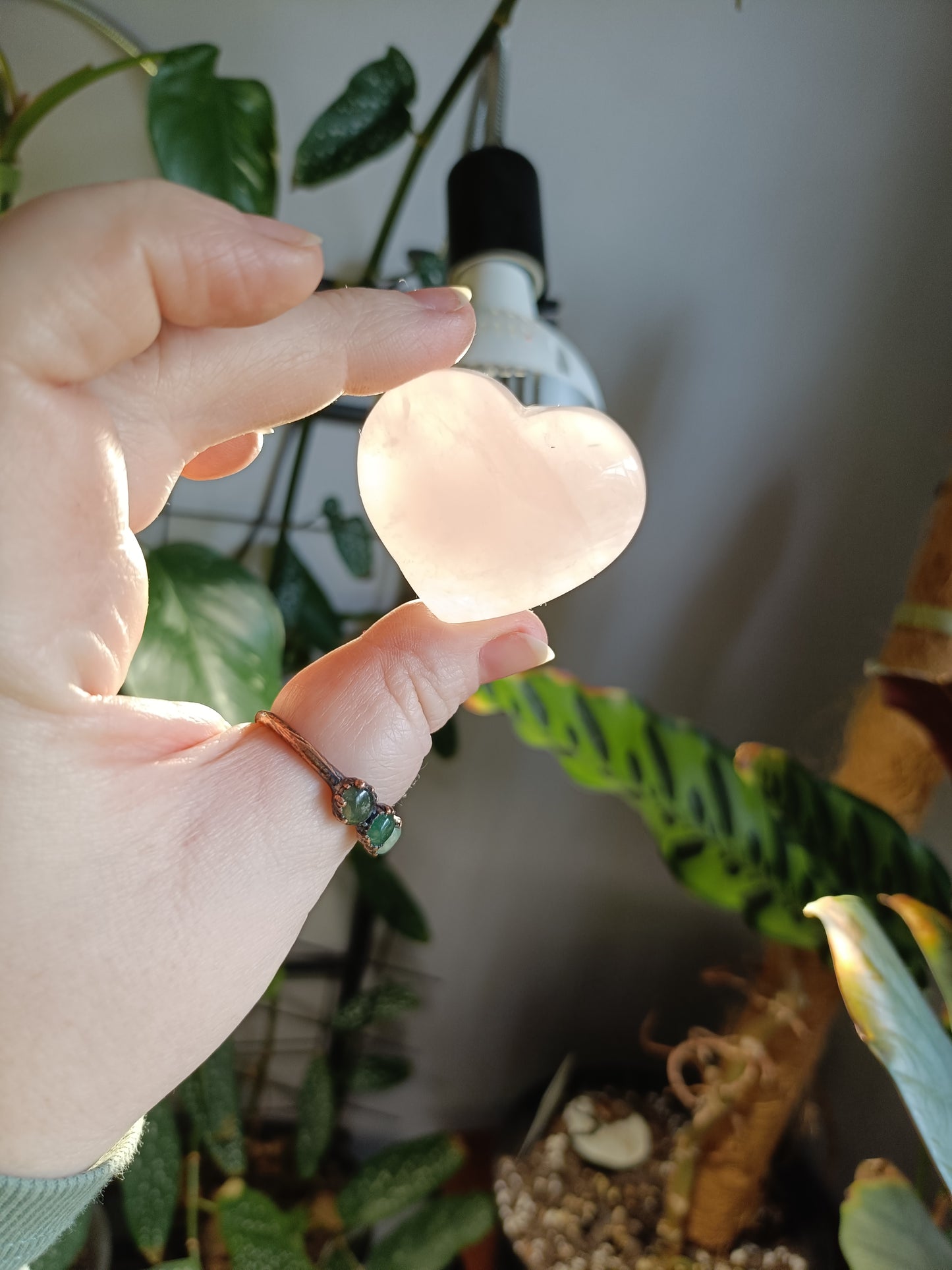 Rose Quartz Heart - 56g