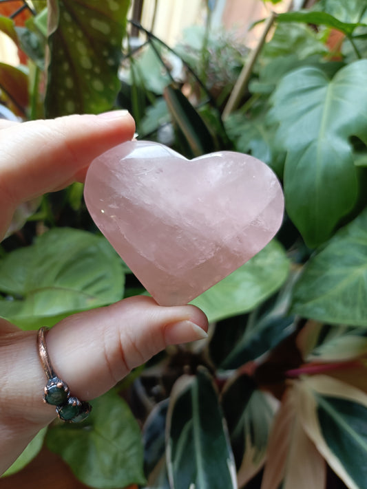 Rose Quartz Heart - 102g