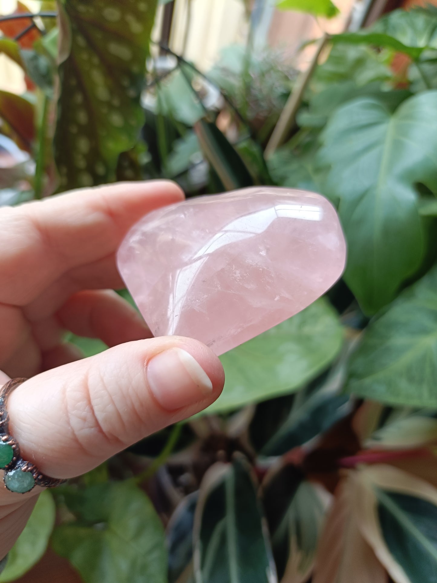 Rose Quartz Heart - 102g