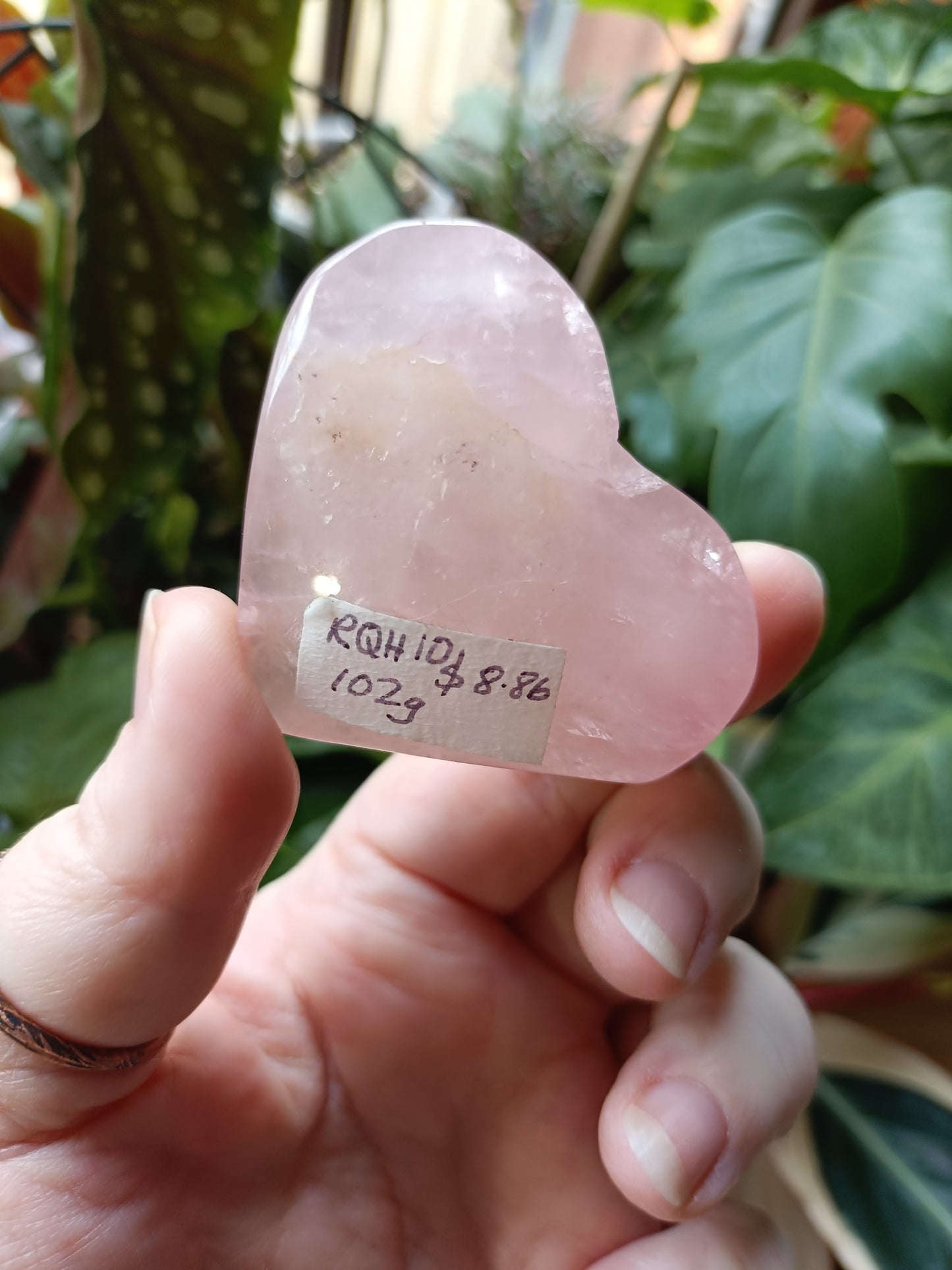 Rose Quartz Heart - 102g