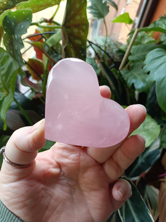 Rose Quartz Heart - 212g