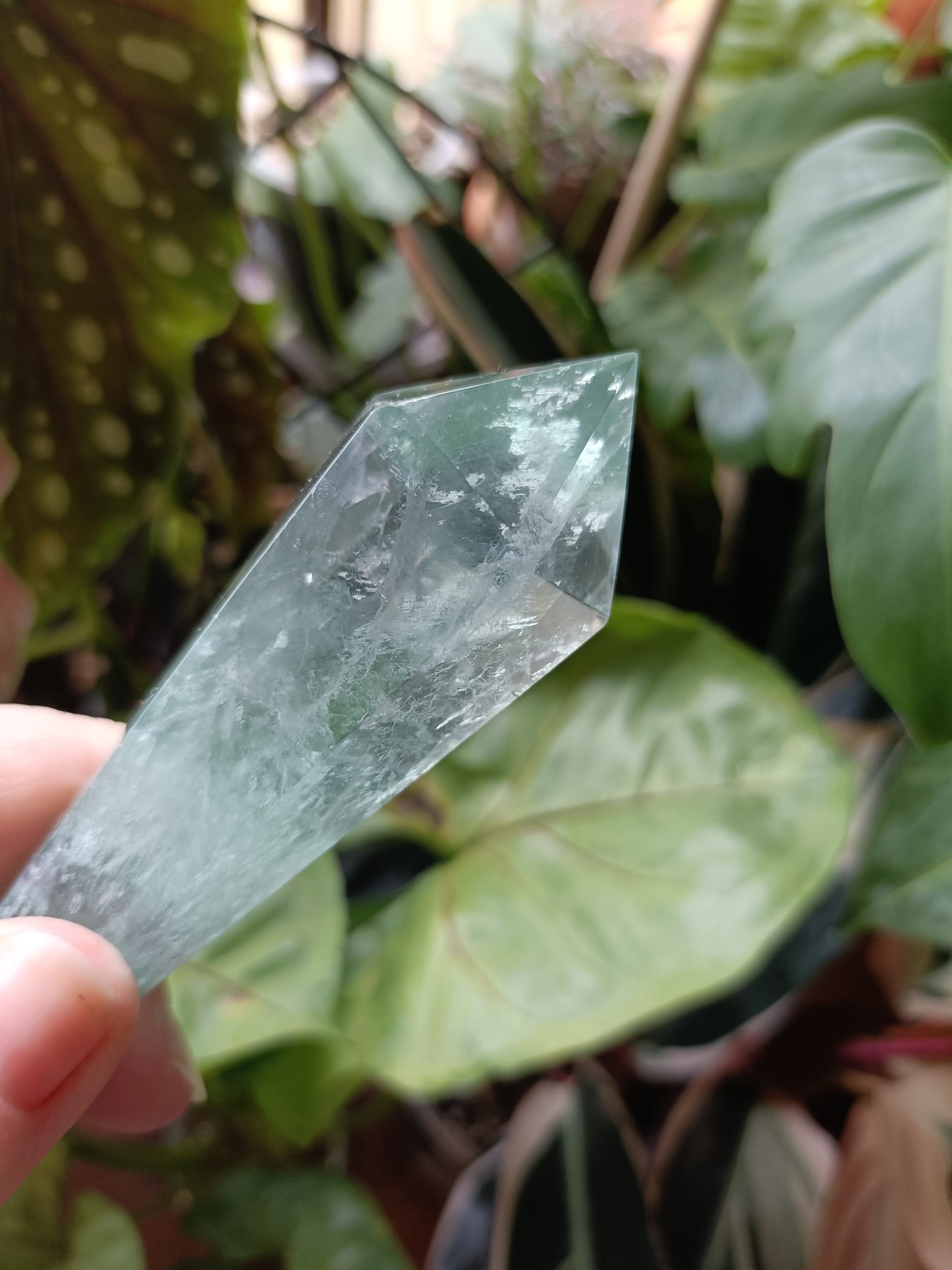 Green Fluorite Wand - 106g