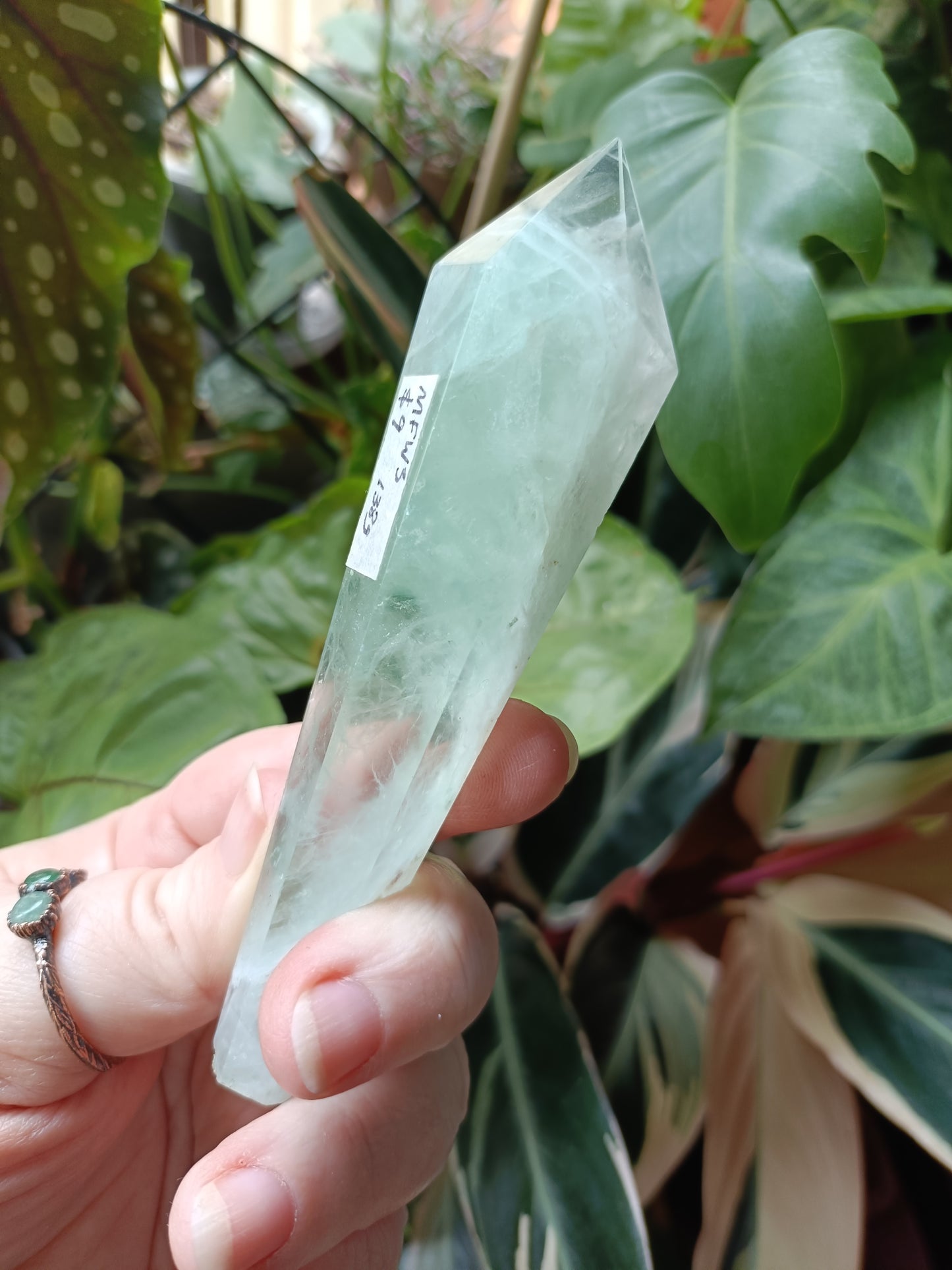 Green Fluorite Wand - 138g