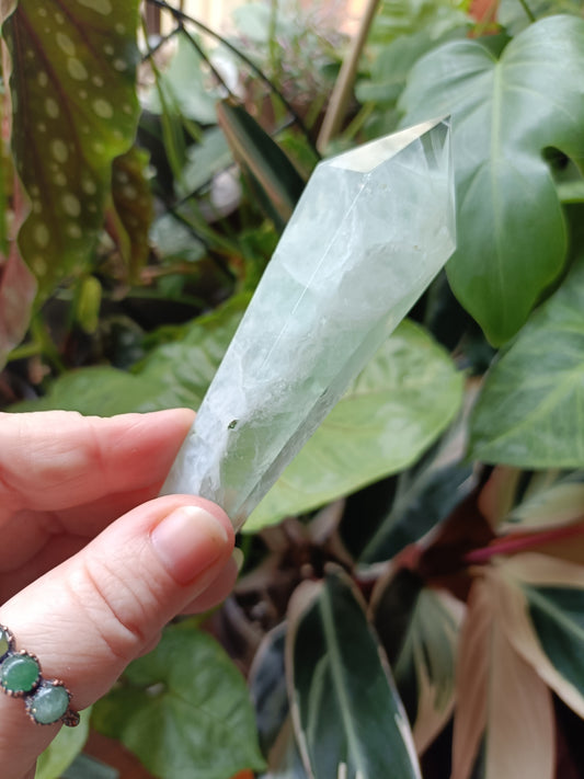 Green Fluorite Wand - 138g