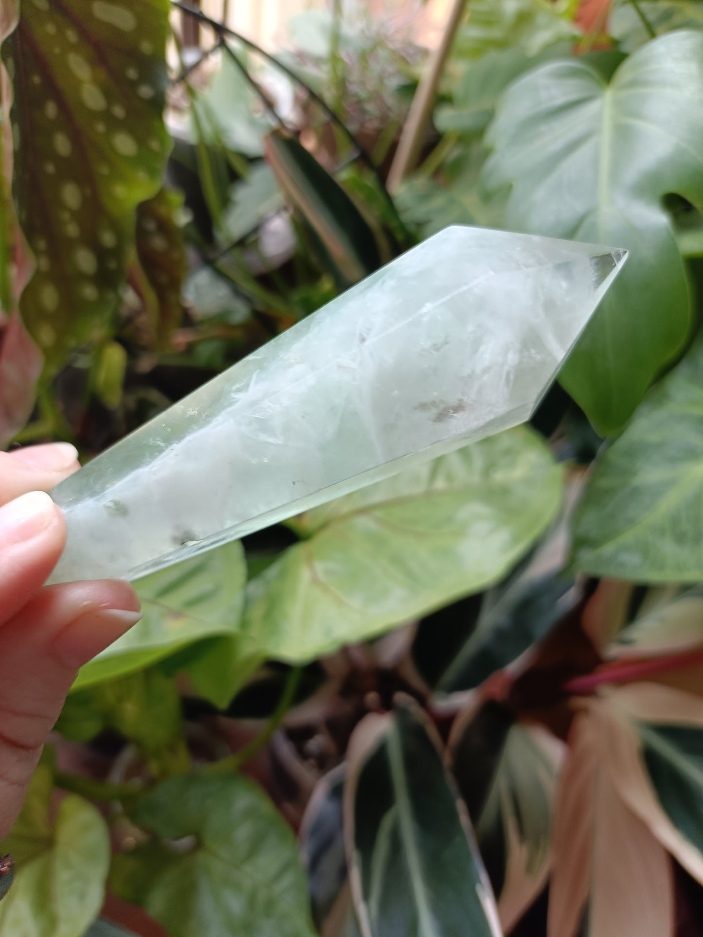 Green Fluorite Wand - 138g