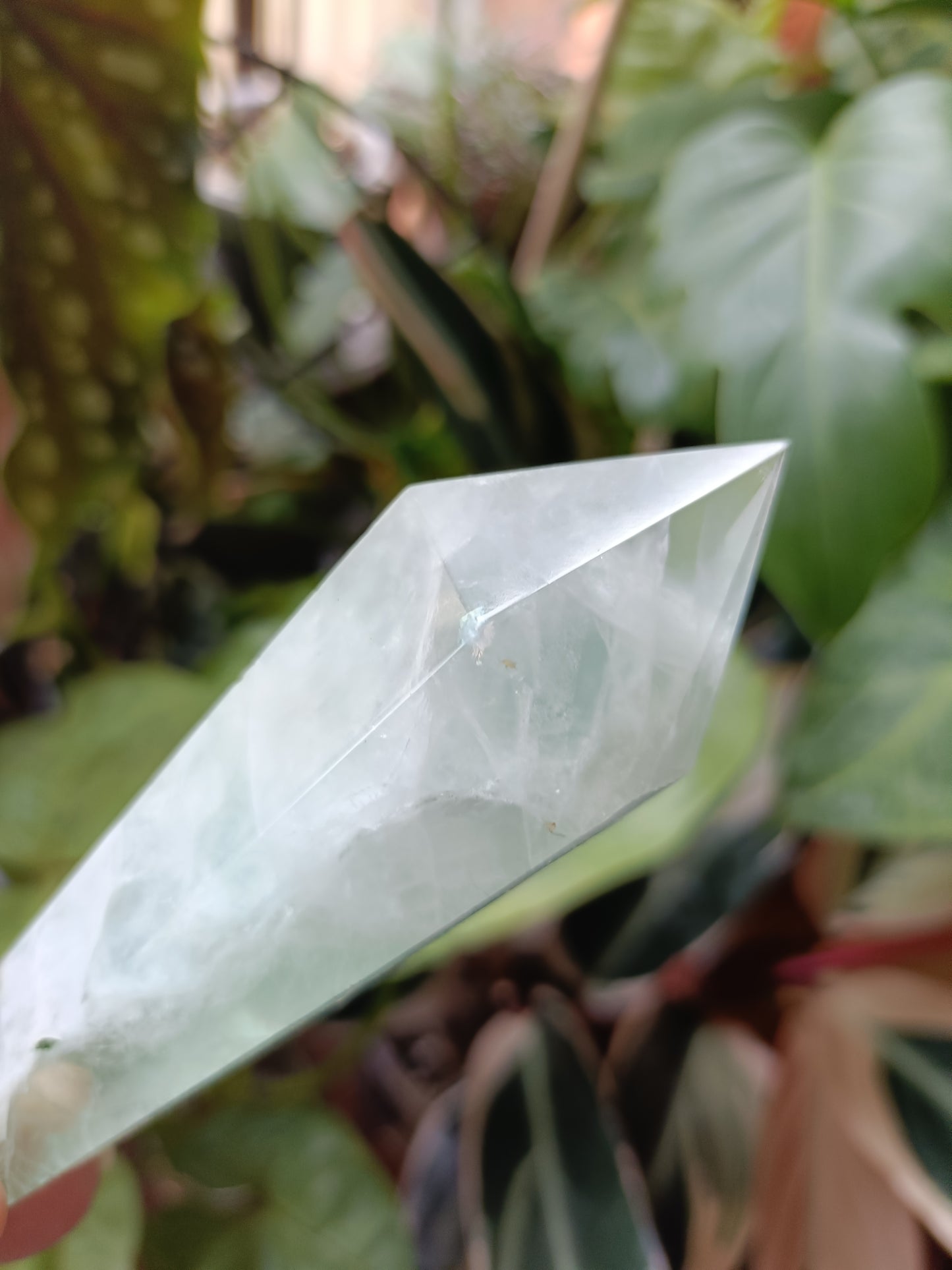 Green Fluorite Wand - 138g