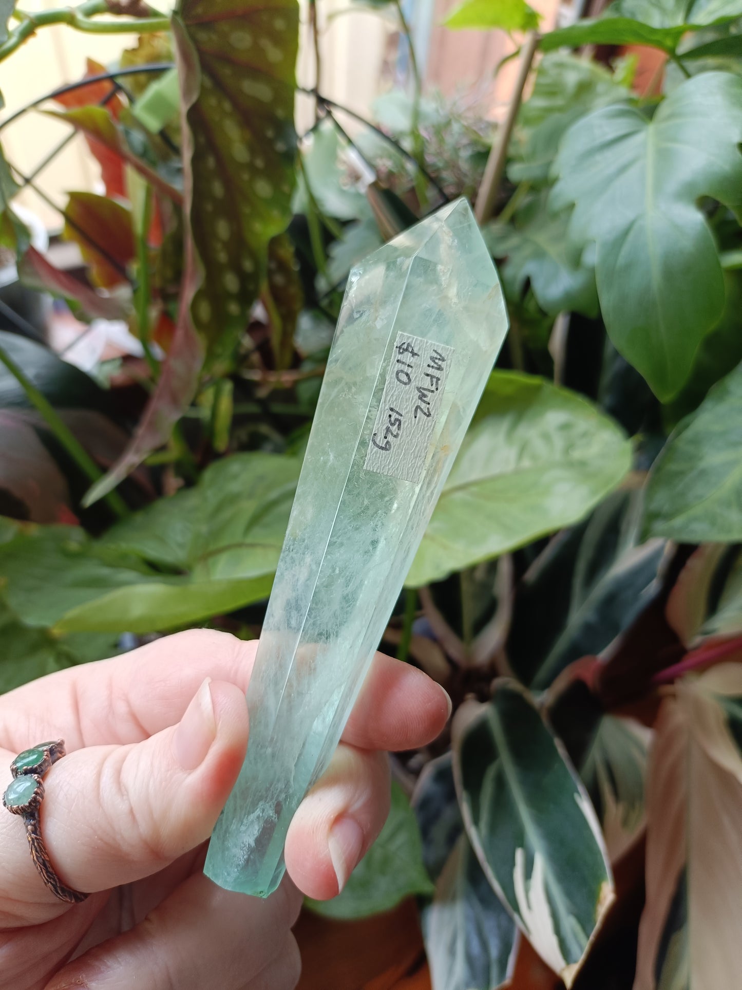 Green Fluorite Wand - 152g
