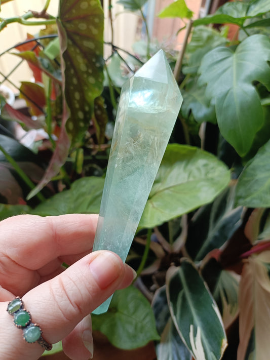 Green Fluorite Wand - 152g