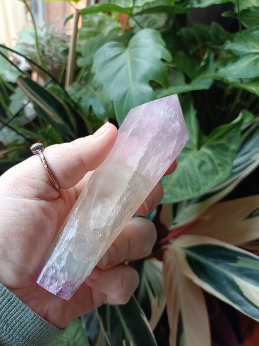 Silk Fluorite Wand - 230g
