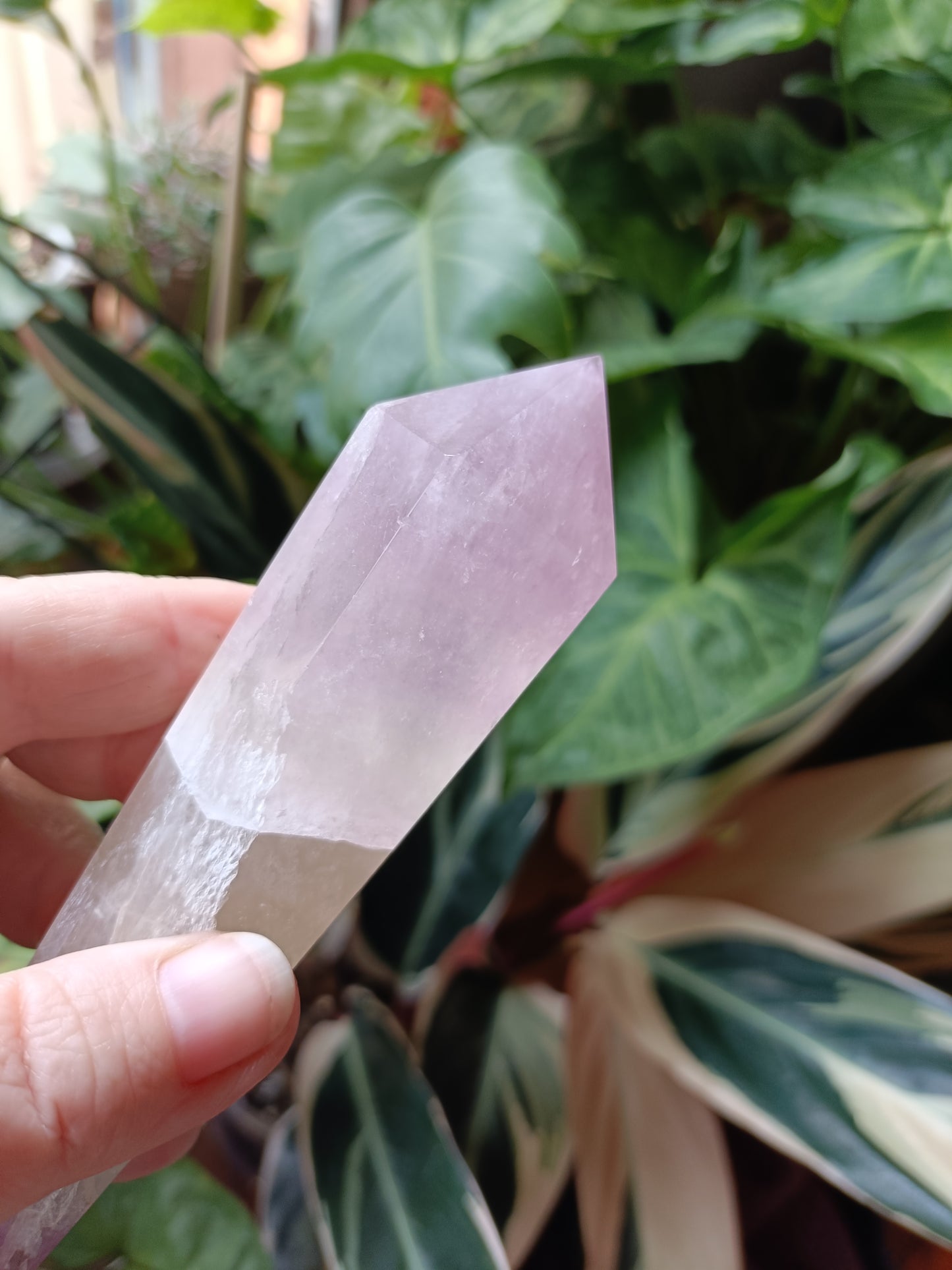 Silk Fluorite Wand - 230g