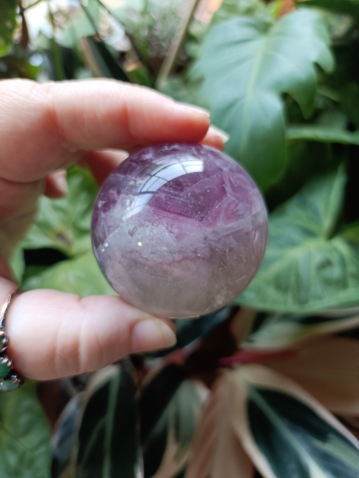 Rainbow Fluorite Sphere - 234g