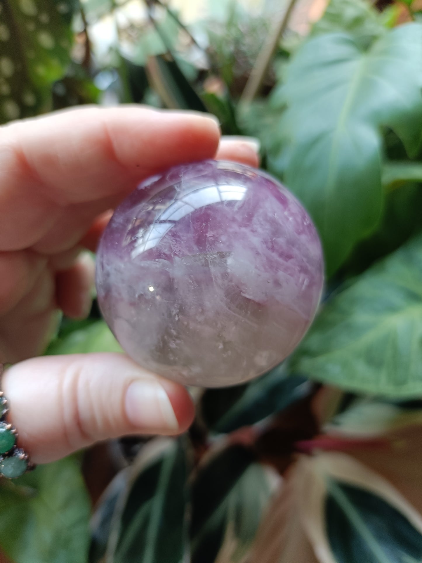 Rainbow Fluorite Sphere - 234g