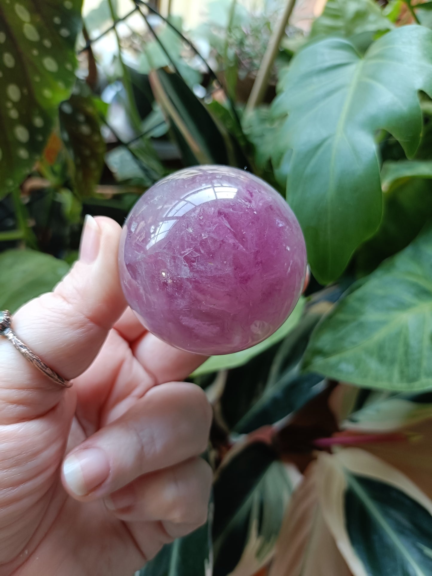 Rainbow Fluorite Sphere - 234g