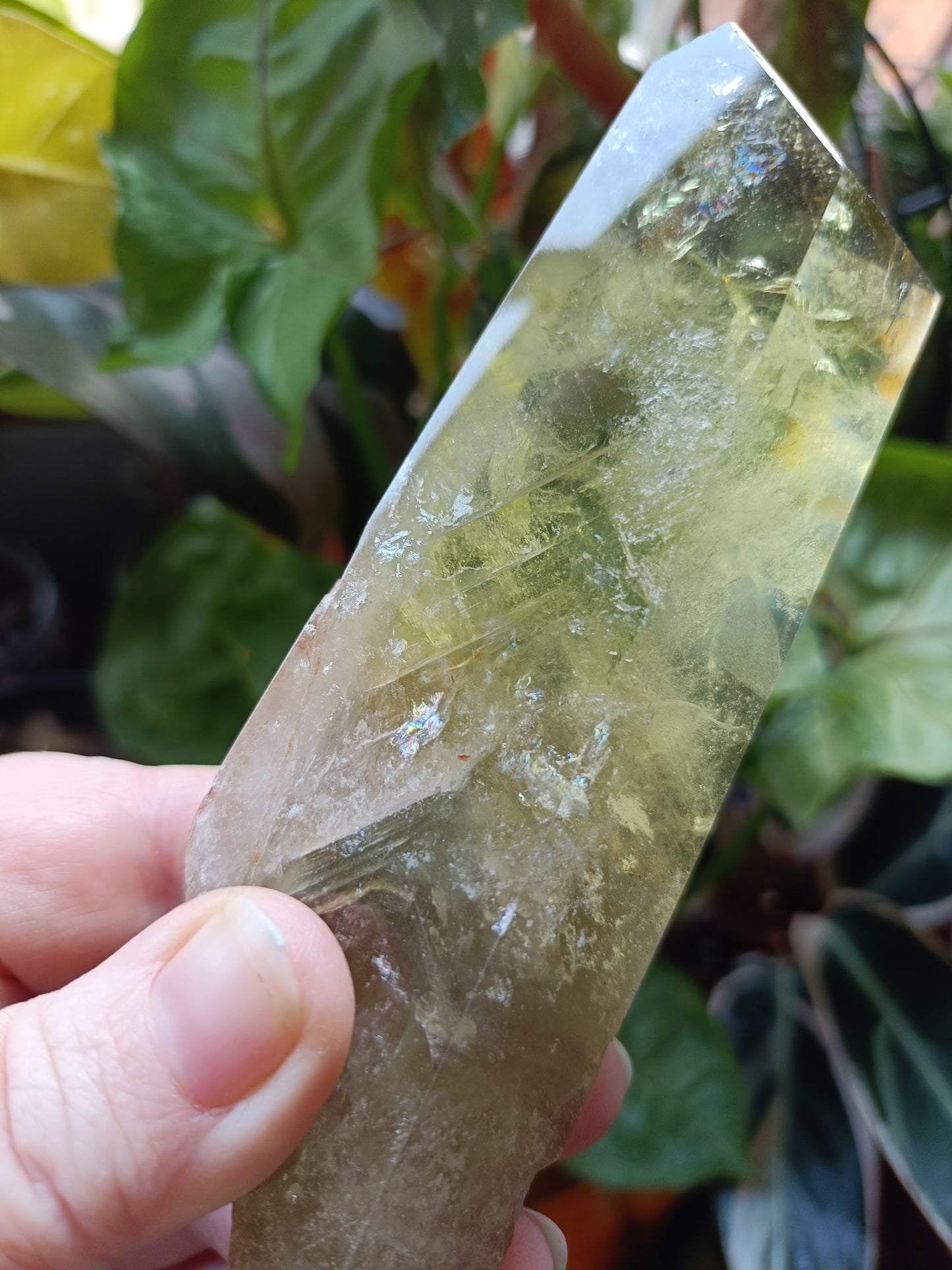 Citrine Point with Custom Stand - 350g