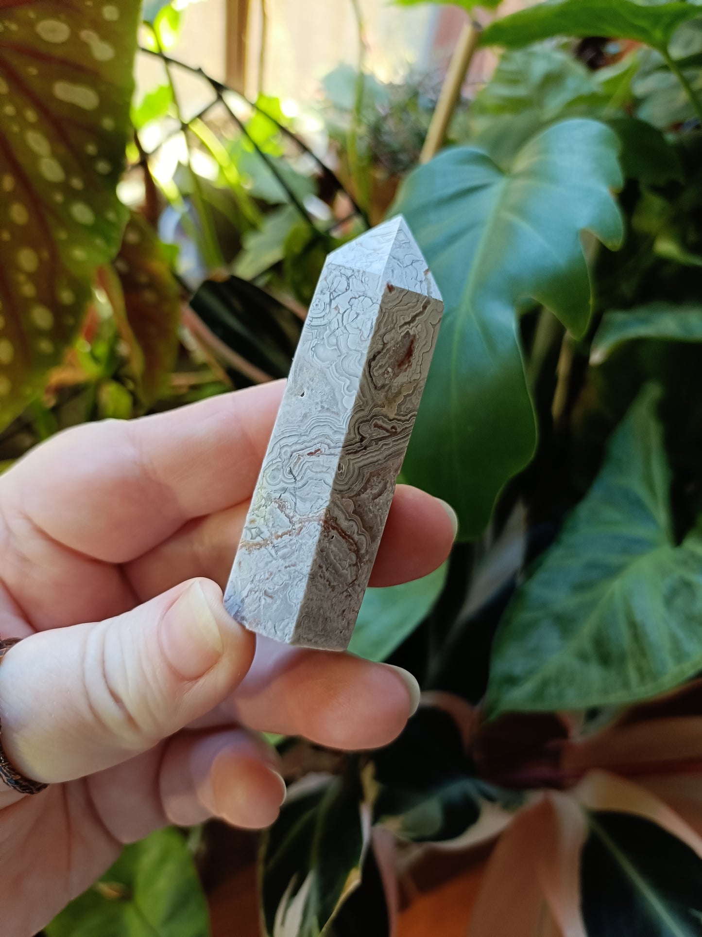 Mexican Lace Agate Towers - 40-70g