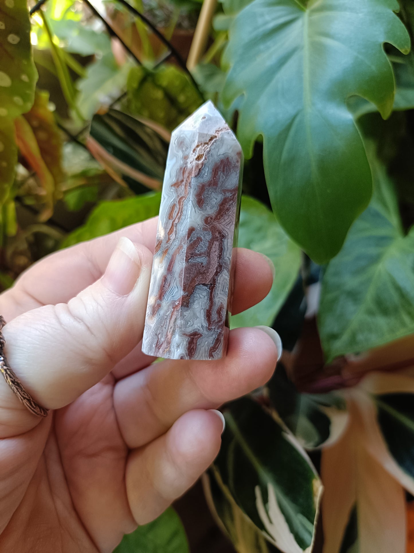 Mexican Lace Agate Towers - 40-70g