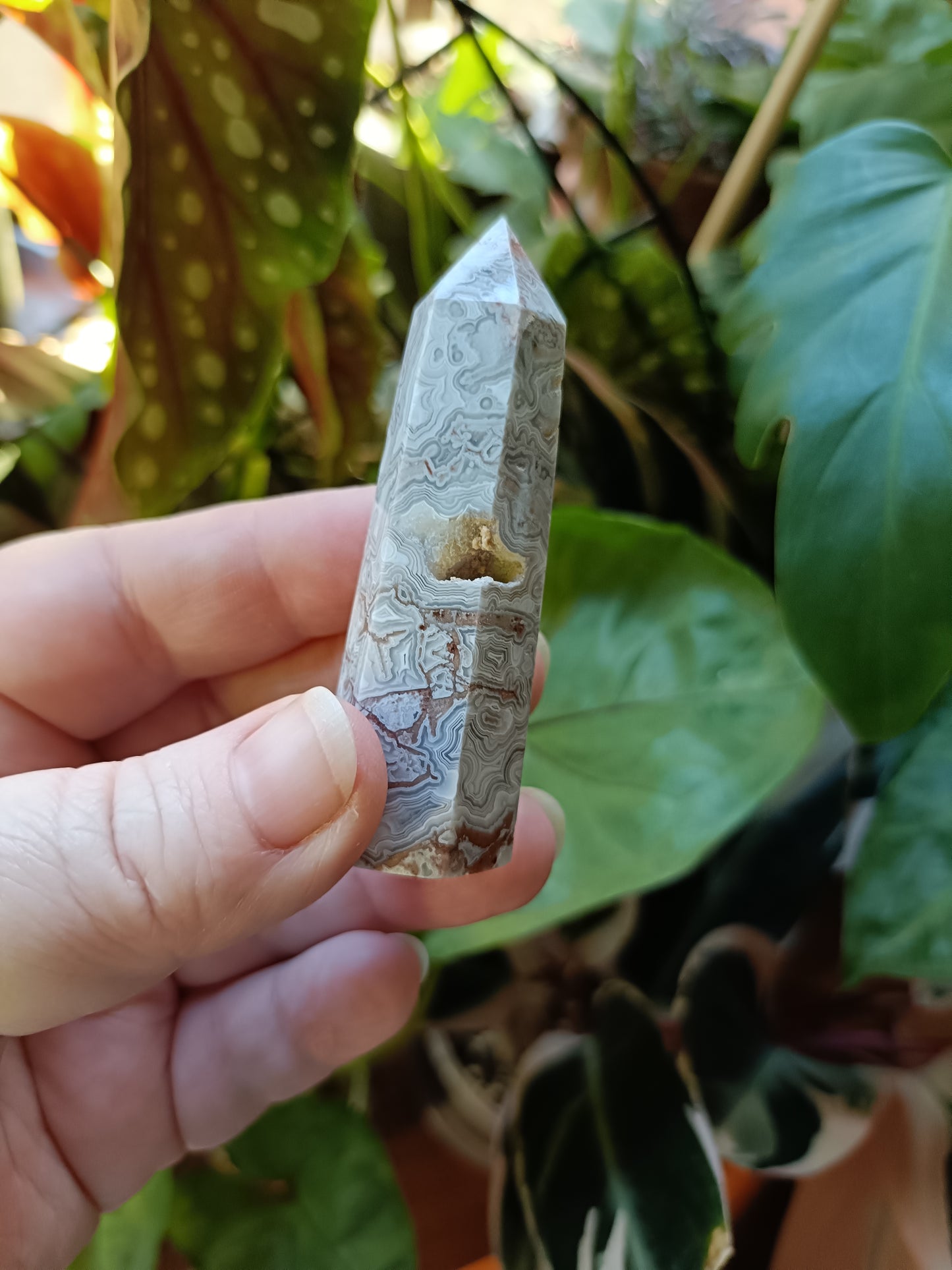 Mexican Lace Agate Towers - 40-70g